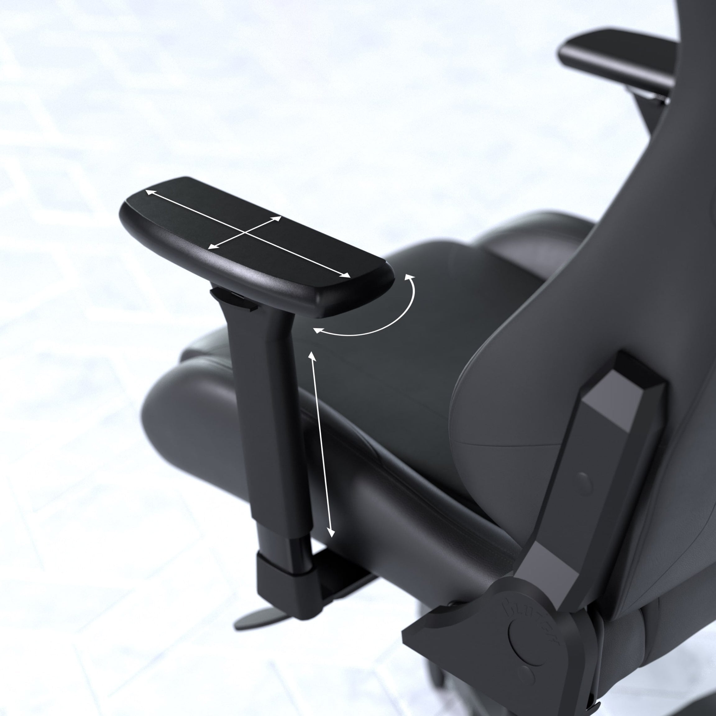 Parts - 4D Armrests Clutch Chairz