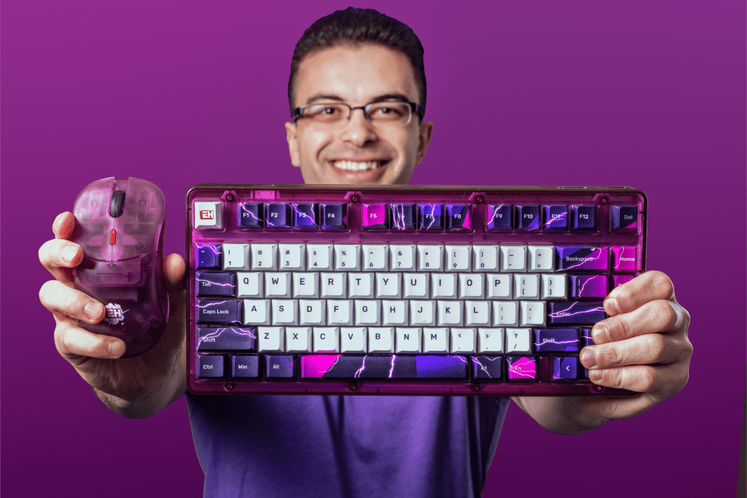 K75 Mechanical Keyboard - Lightning Energy NickEh30 Edition