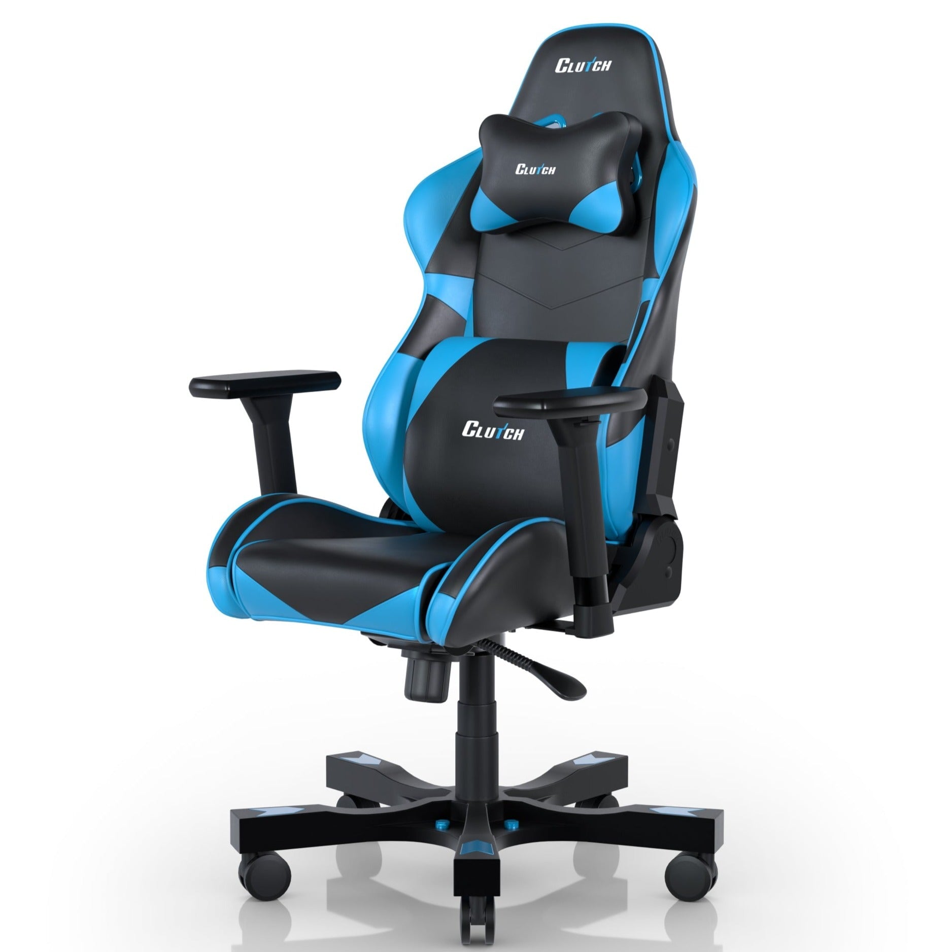 Crank Series - (Small-Medium) Gaming Chair Clutch Chairz Blue