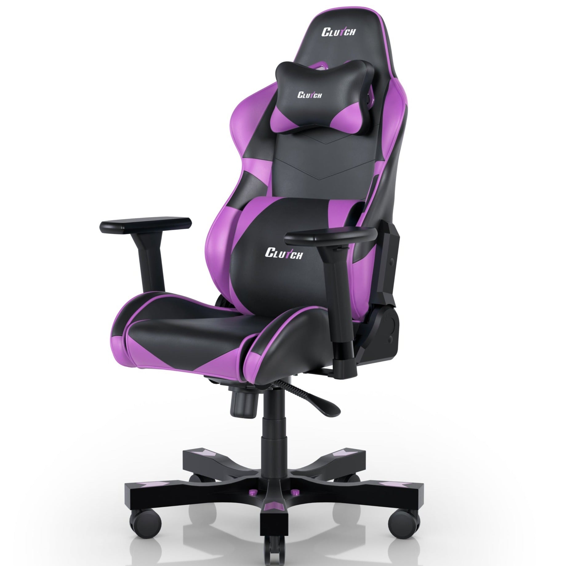 Crank Series - (Small-Medium) Gaming Chair Clutch Chairz Purple