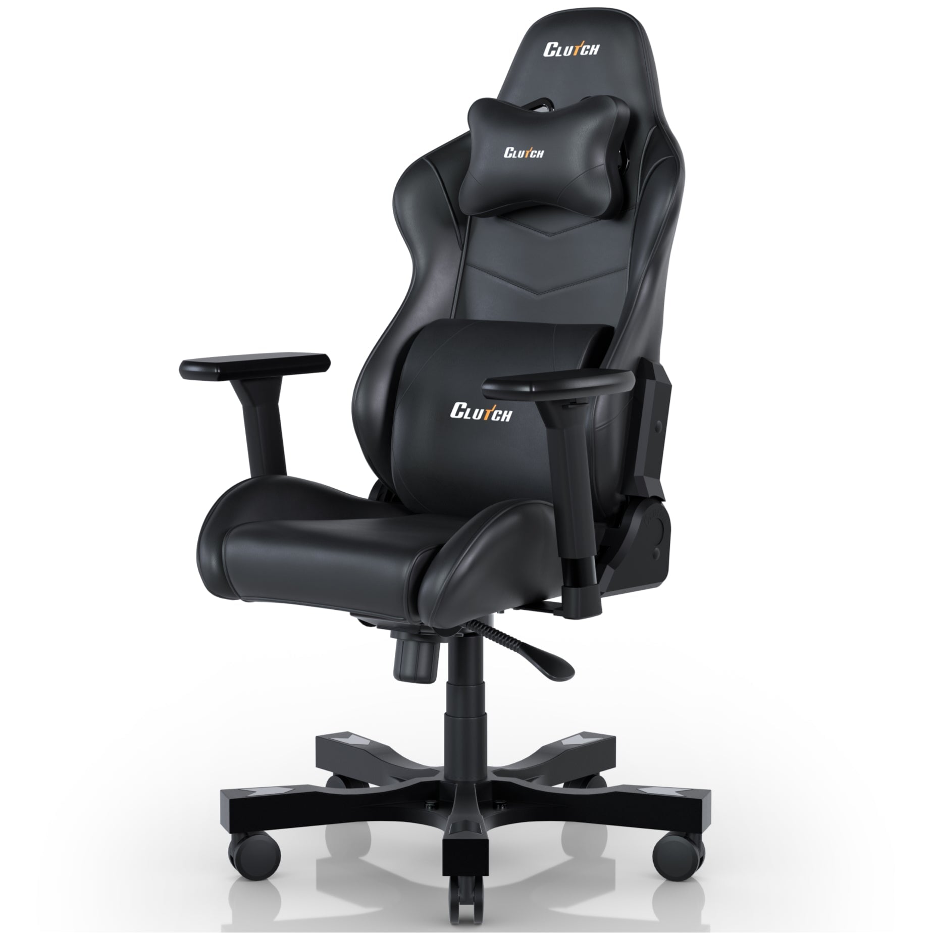 Crank Series - (Small-Medium) Gaming Chair Clutch Chairz Black