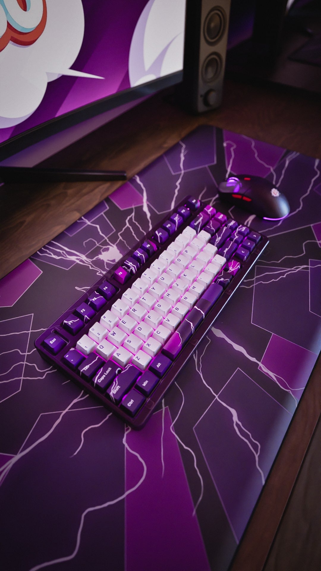 NickEh30 x Ghost K75 Keyboard Combo - Lightning Energy