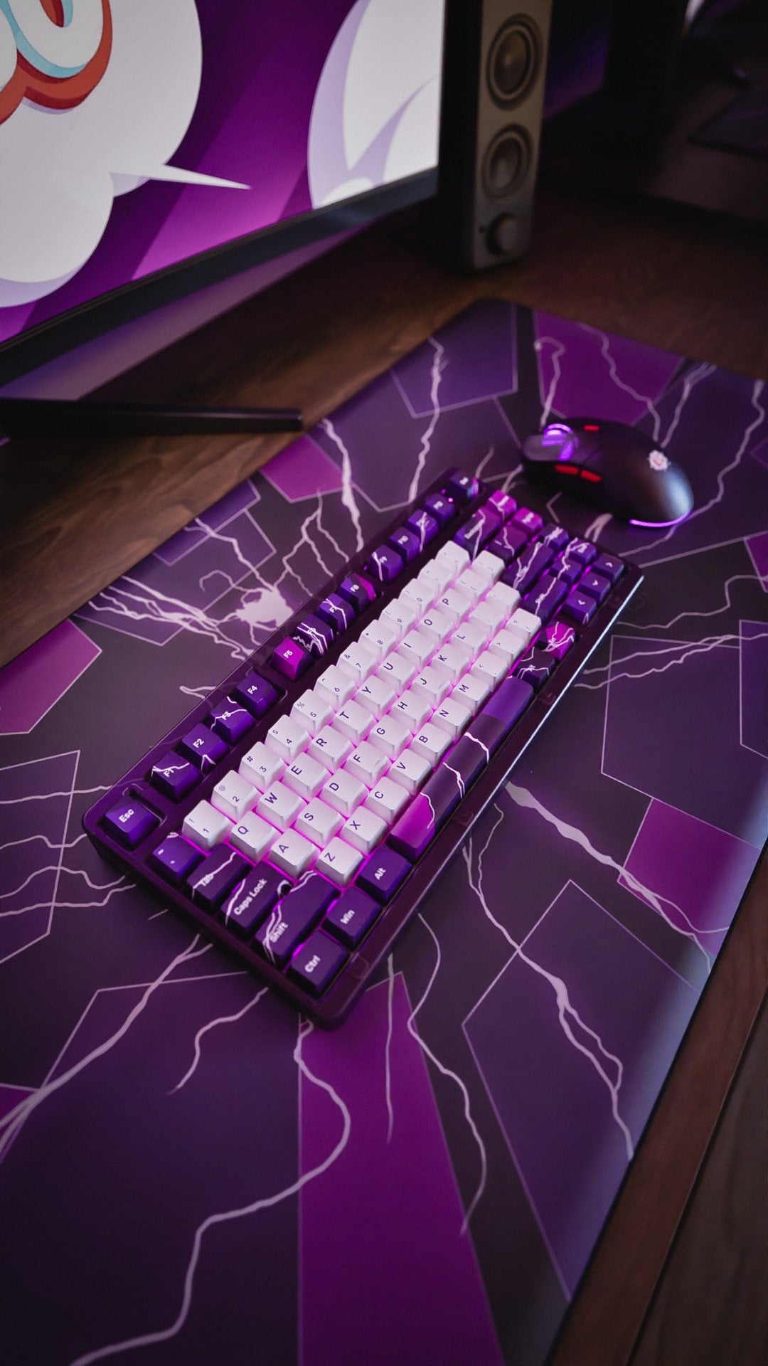 K75 Mechanical Keyboard - Lightning Energy NickEh30 Edition