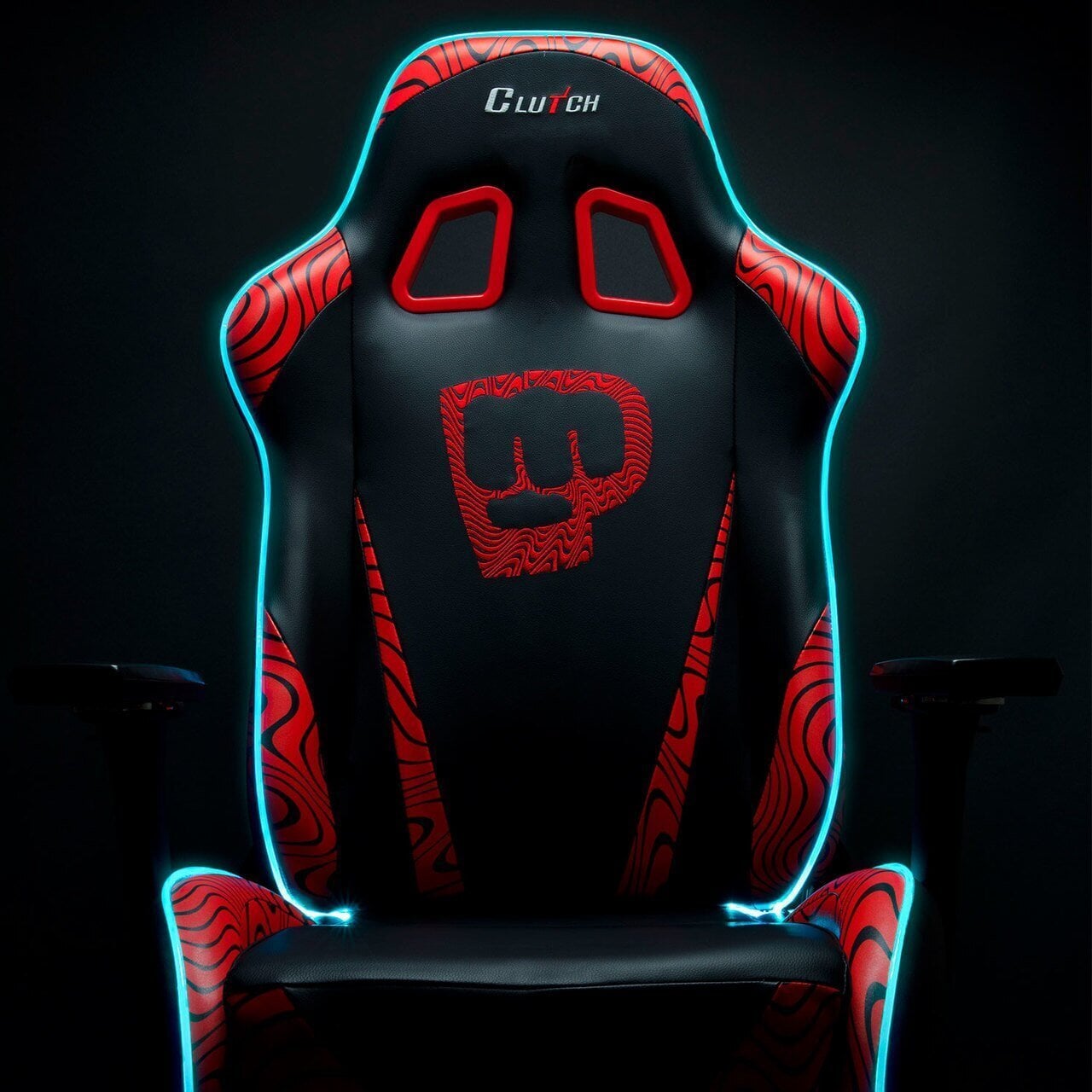 Pewdiepie LED Edition - Throttle Series Gaming Chair Clutch Chairz XL LED