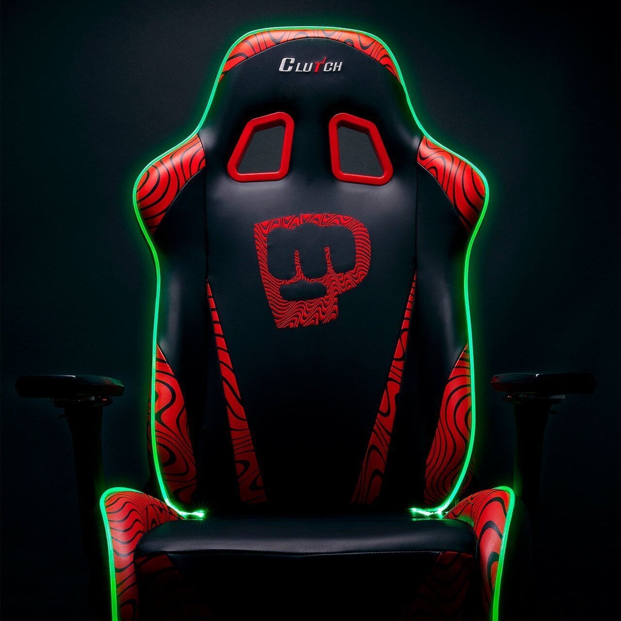 Pewdiepie LED Edition - Throttle Series Gaming Chair Clutch Chairz