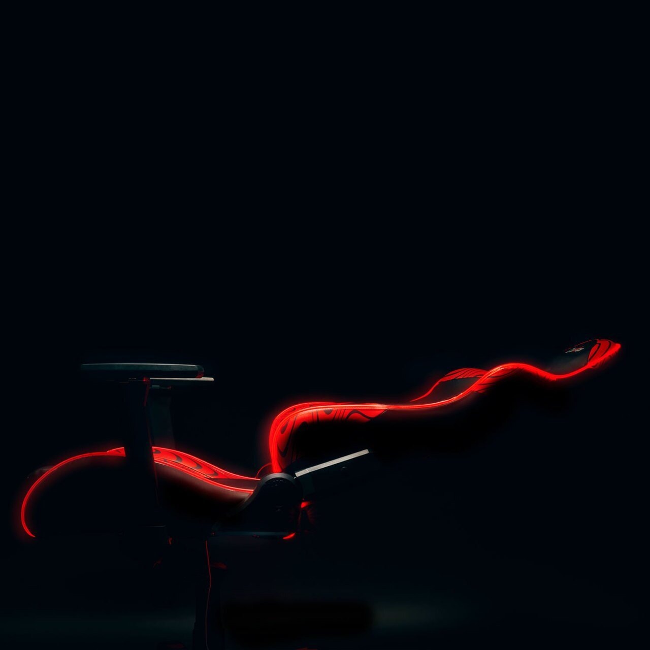 Pewdiepie LED 100 Million Edition Gaming Chair Clutch Chairz