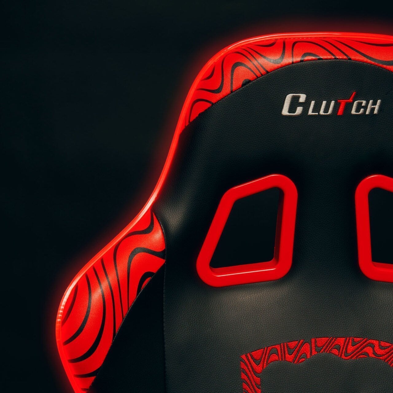 Pewdiepie LED Edition - Throttle Series Gaming Chair Clutch Chairz