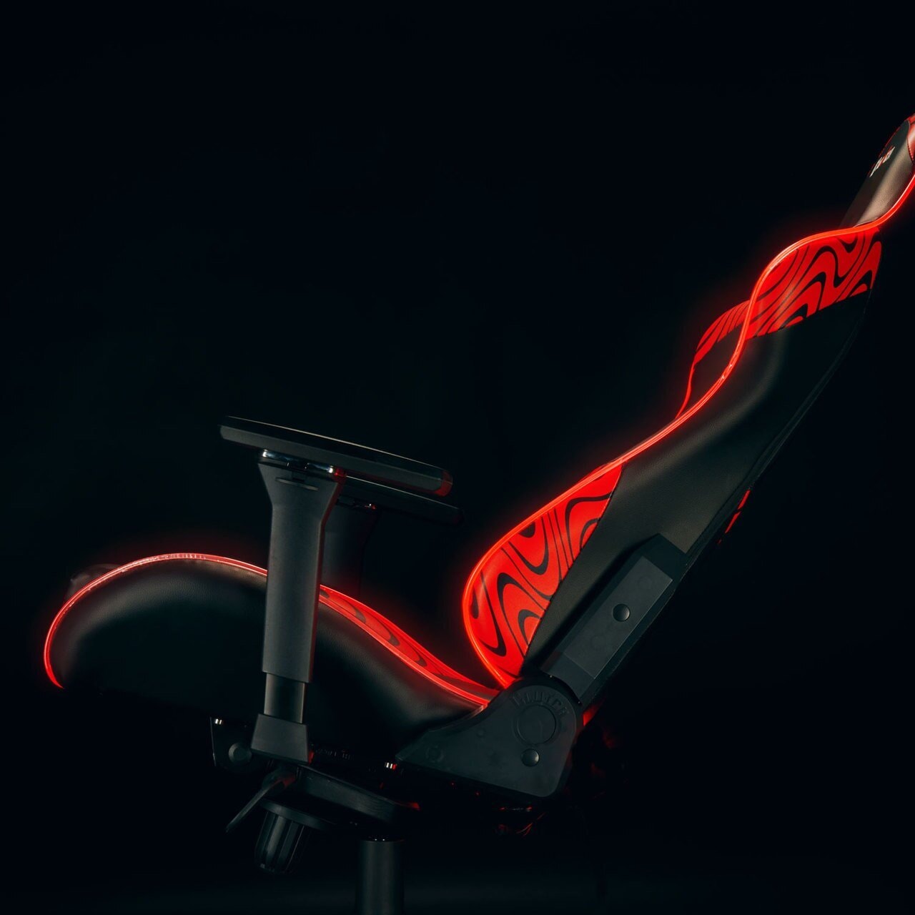 Pewdiepie LED 100 Million Edition Gaming Chair Clutch Chairz