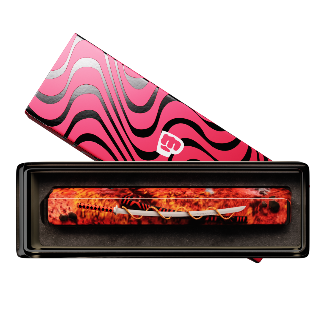 PewDiePie Katana Spacebar Artisan Keycap Limited Edition