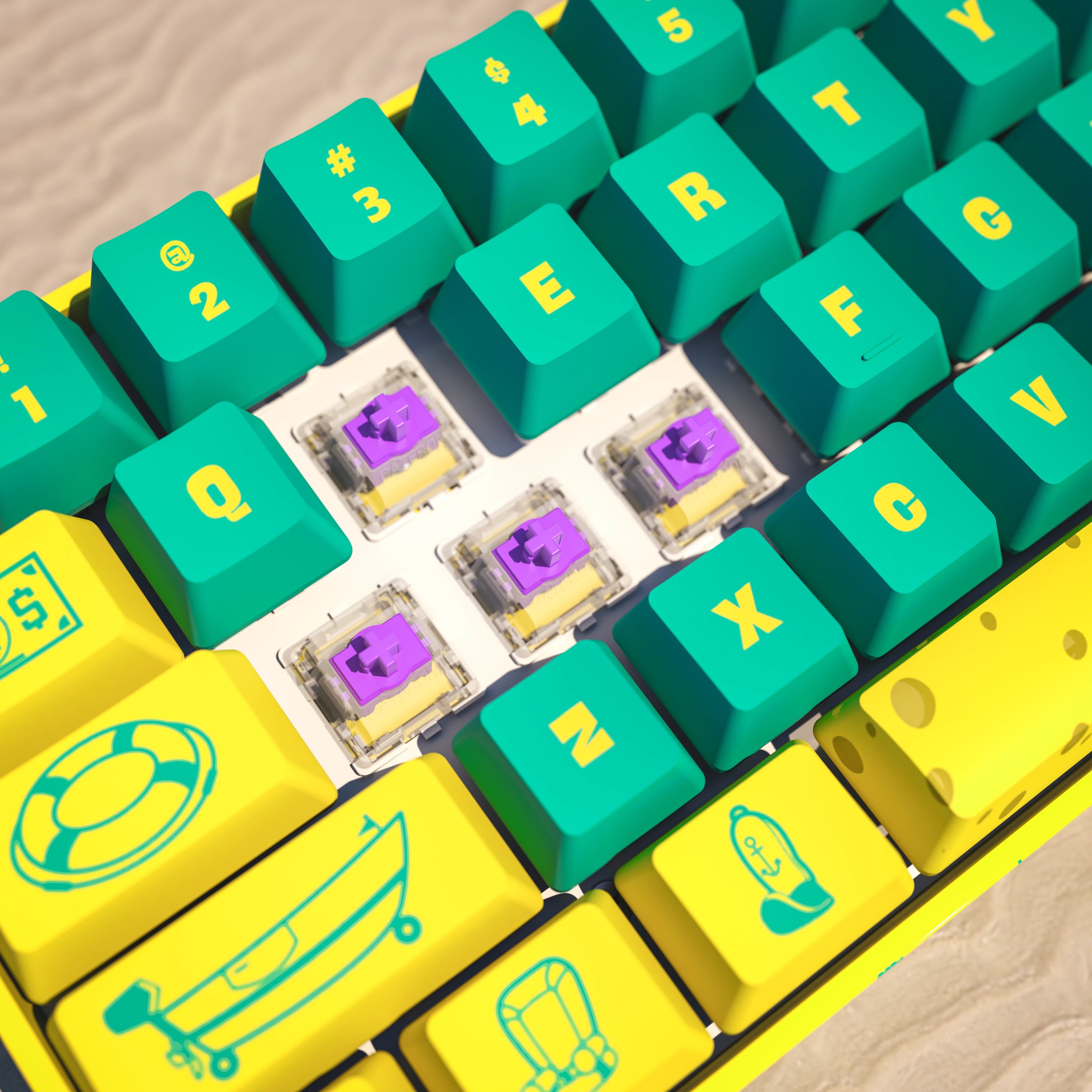 SpongeBob HE Keyboard + Chair Combo