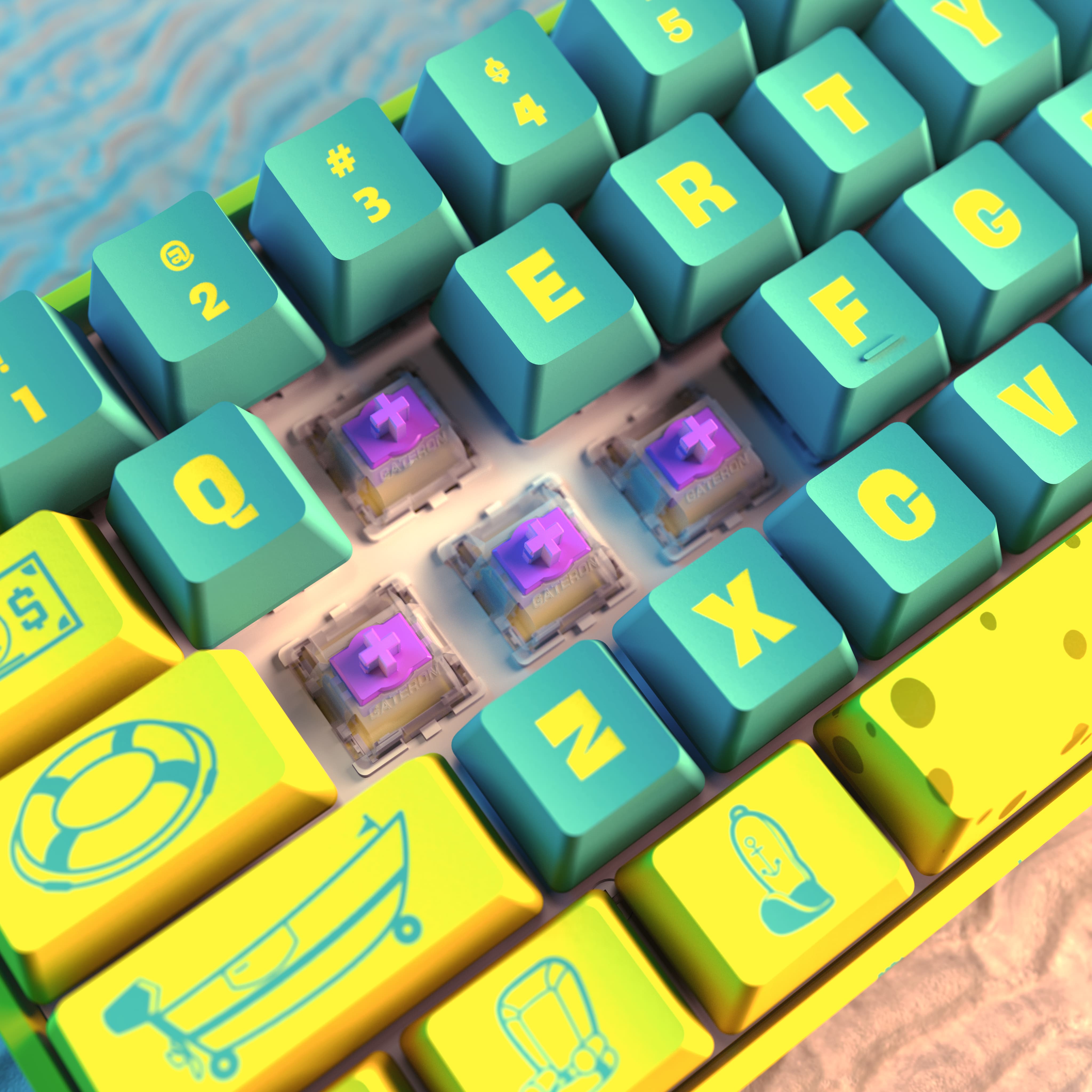 SpongeBob X Ghost HE Treasure Combo Set - Patrick Skeleton RGB