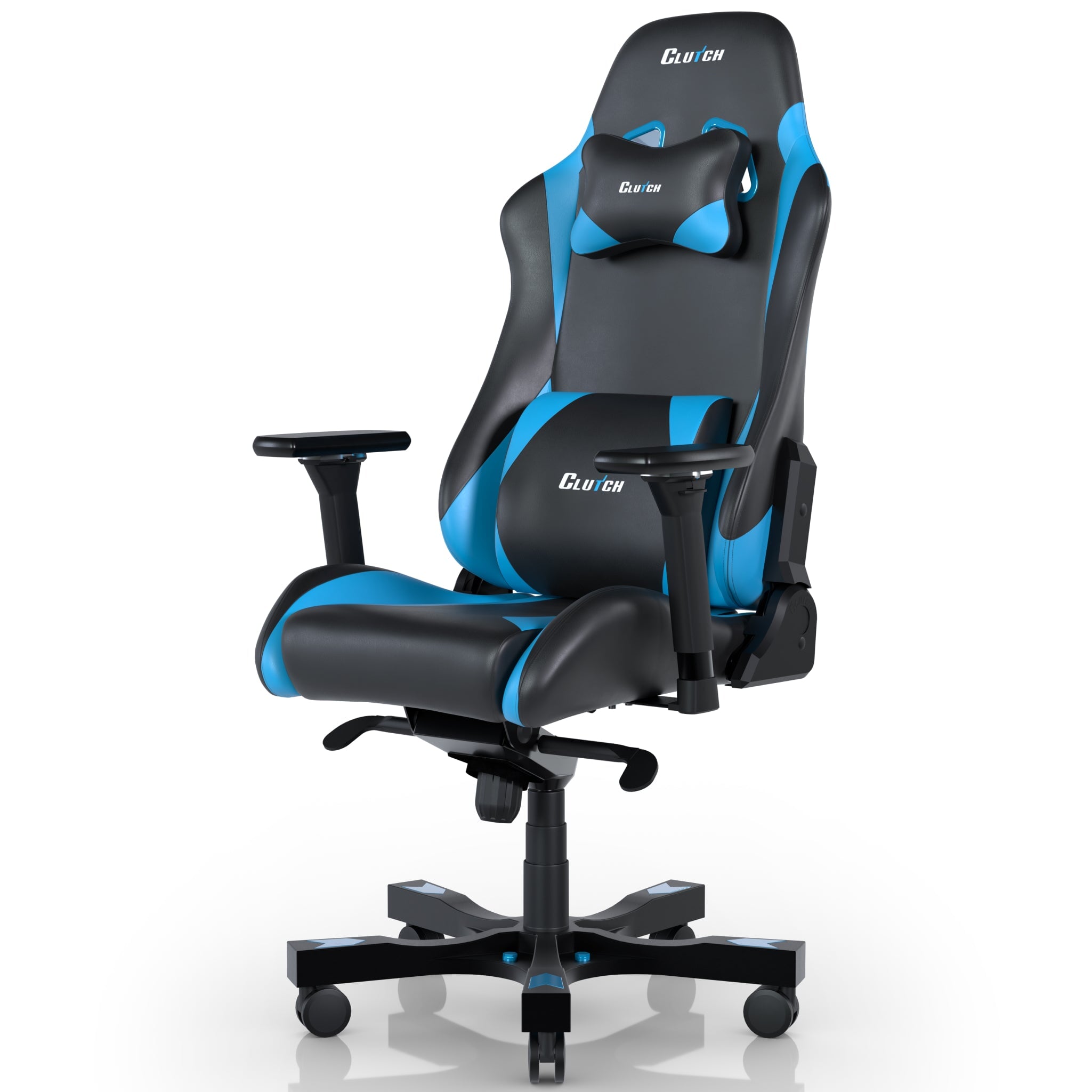Throttle Series - Alpha (Large-XL) Gaming Chair Clutch Chairz Blue