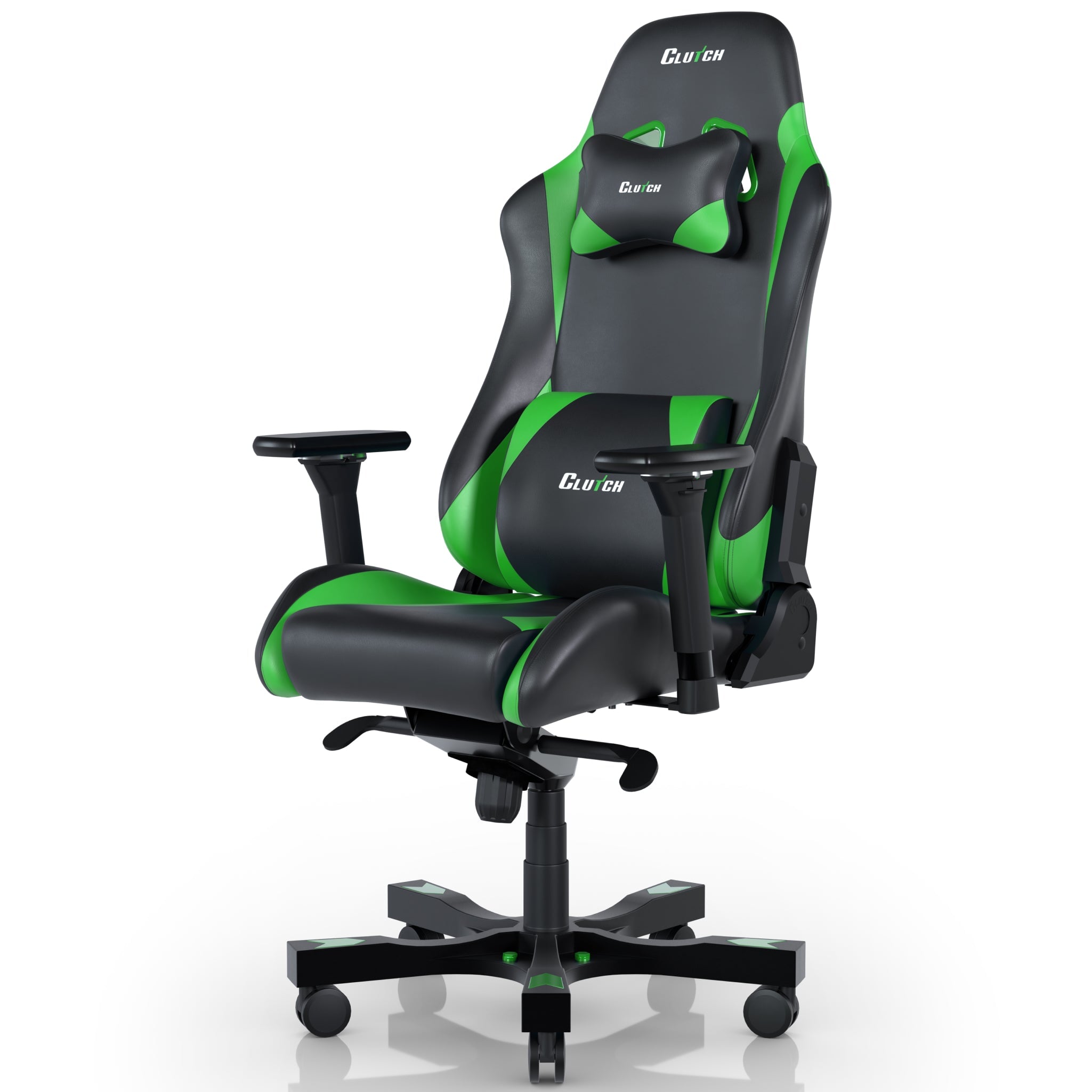 Throttle Series - Alpha (Large-XL) Gaming Chair Clutch Chairz Green