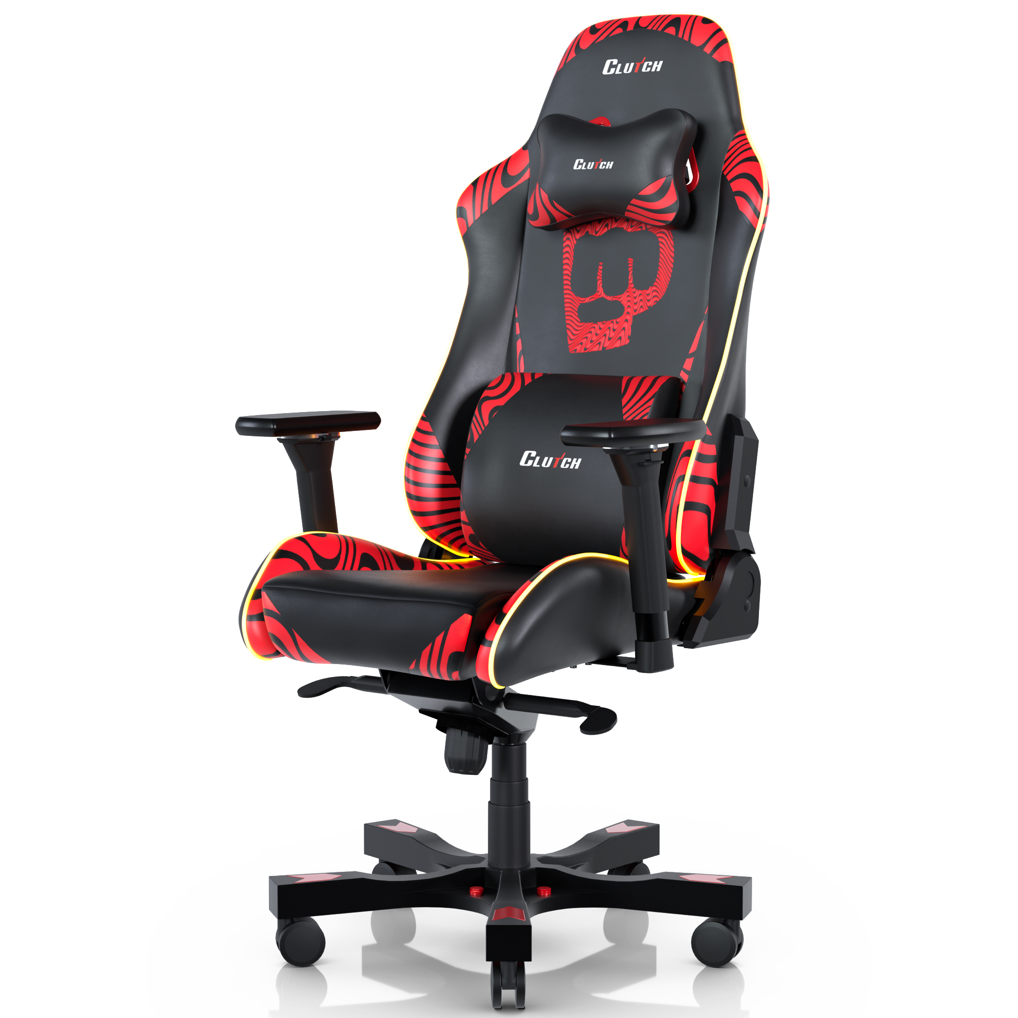 Pewdiepie Red Edition Gaming Chair Clutch Chairz Ghost Keyboards