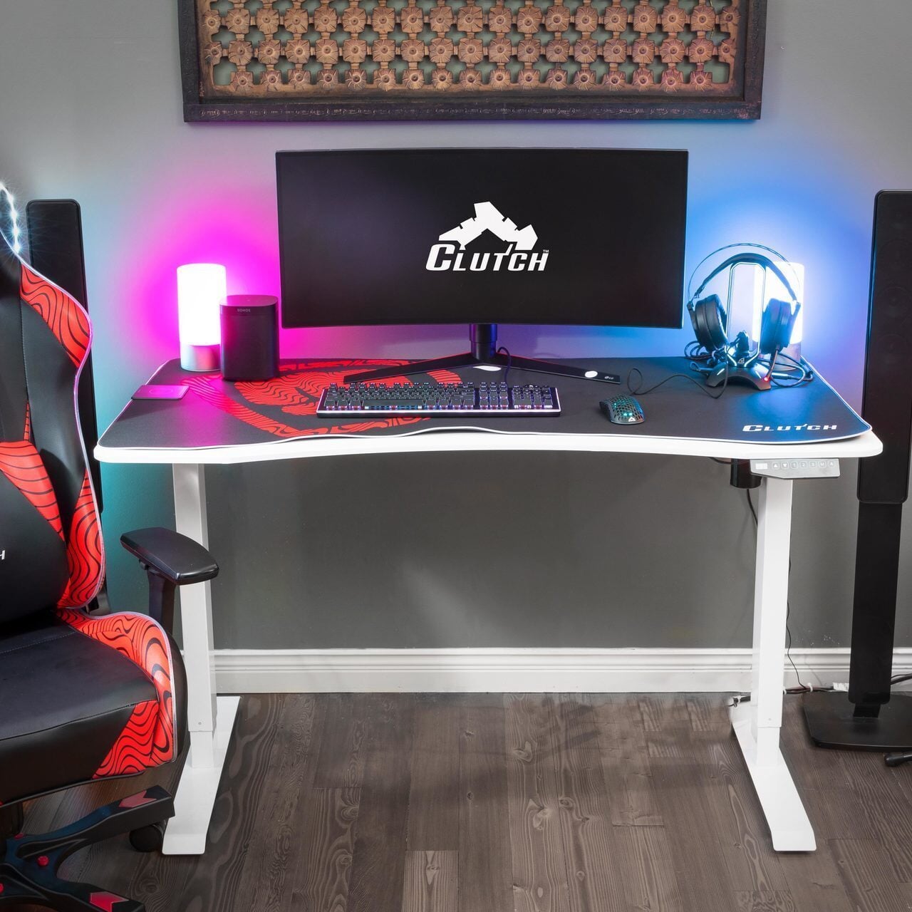 Pewdiepie Edition - Rise Desk Clutch Chairz