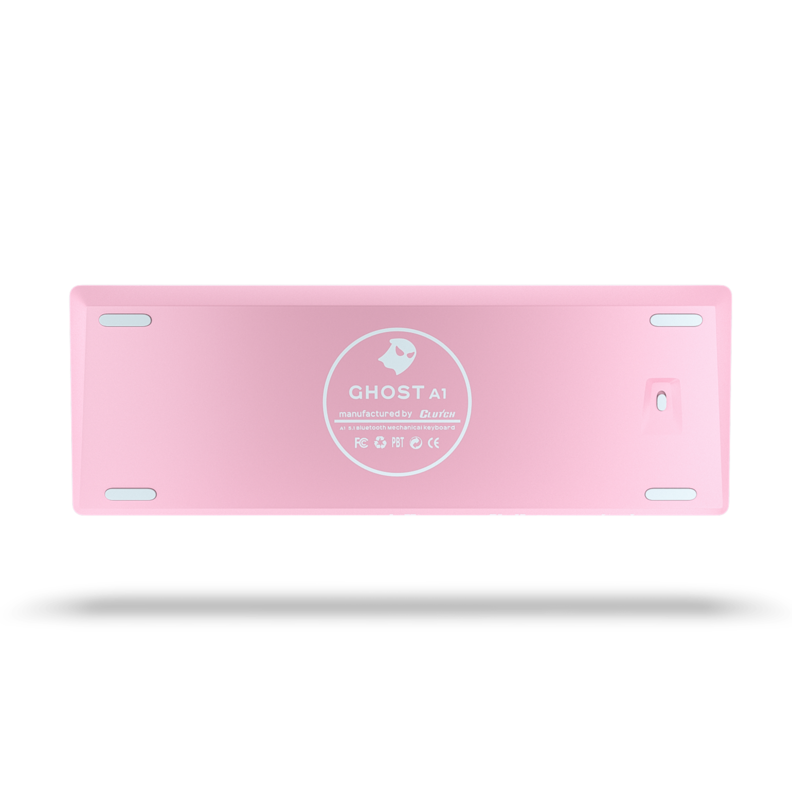 Belle Delphine X Ghost Edition K1 Wireless Mechanical Keyboard - Kitty Pink