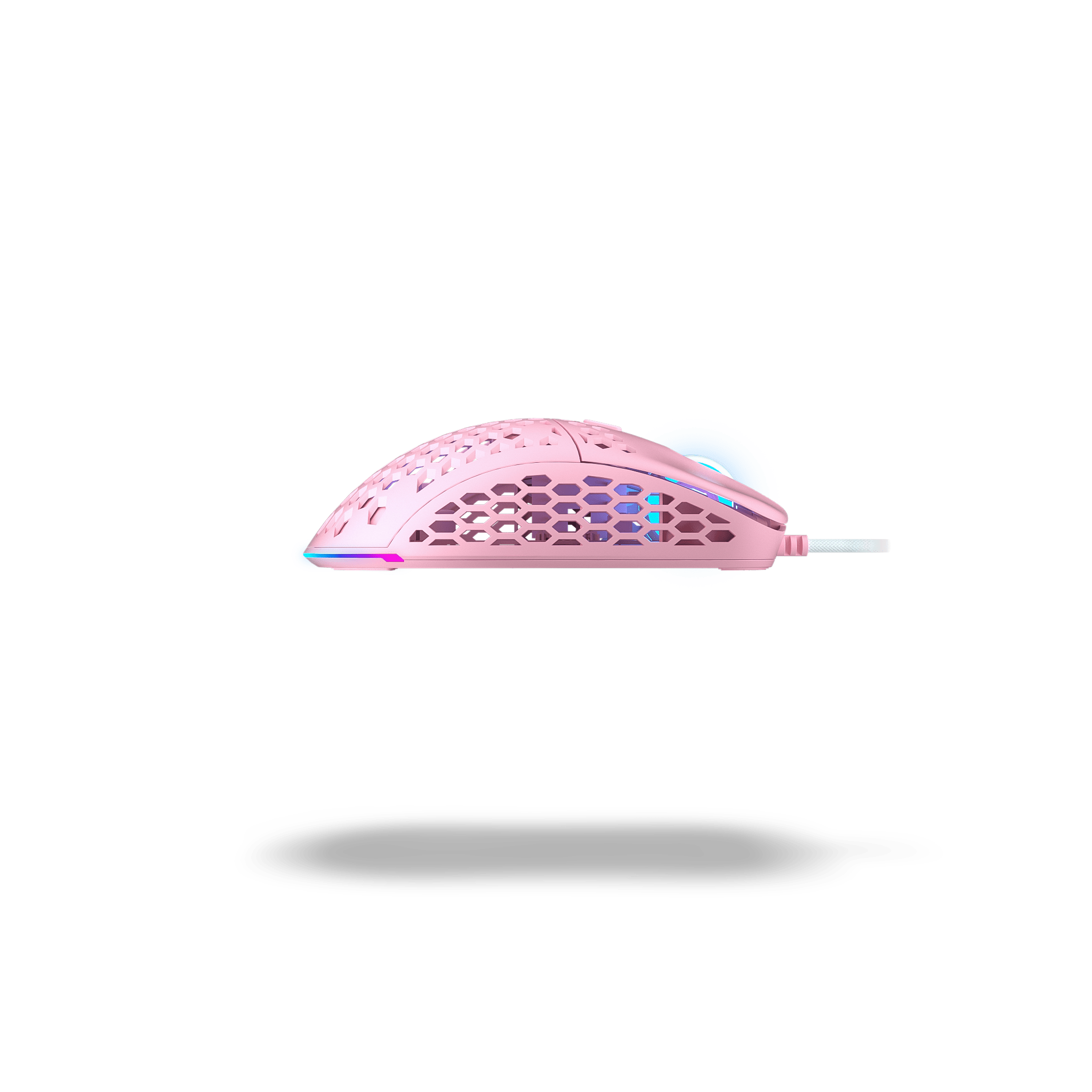 Belle Delphine X Ghost M1 UltraLight Gaming Mouse - Kitty Pink
