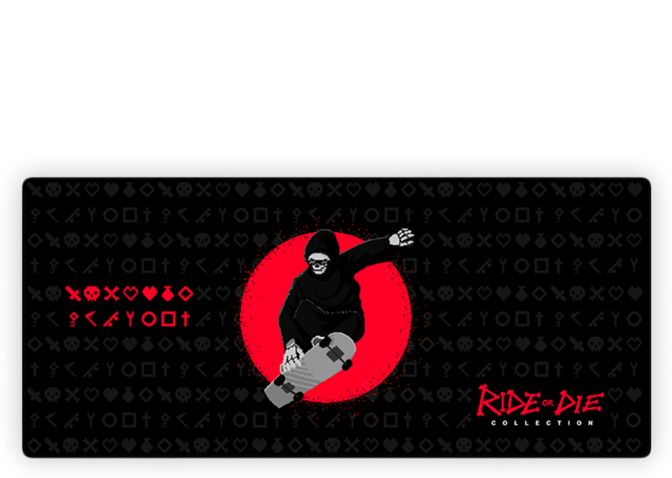 Oni Deskpad - Ride or Die Black