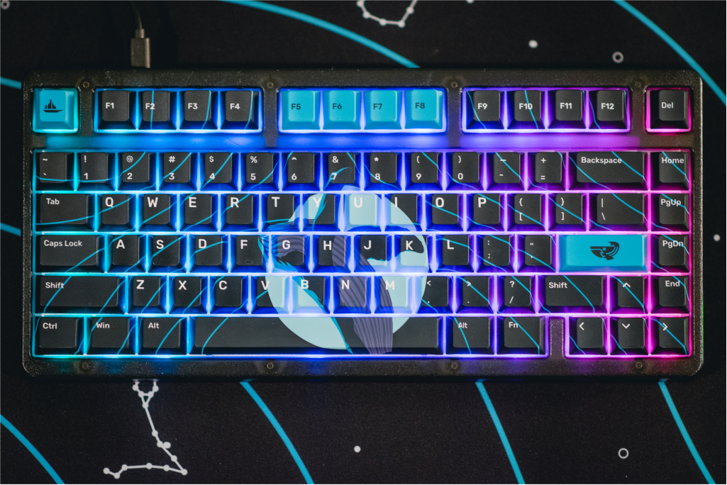 K75 Mechancial Keyboard - Space Whale