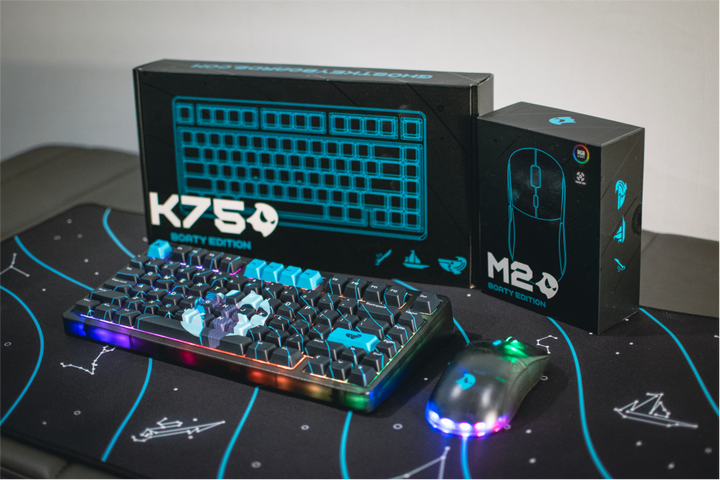 B0aty x Ghost K75 Mechancial Keyboard