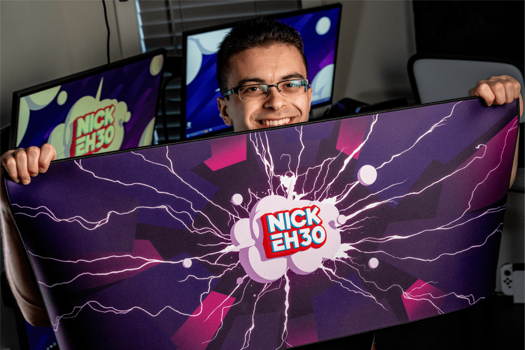 Oni Deskpad - Lightning Energy NickEh30 Edition