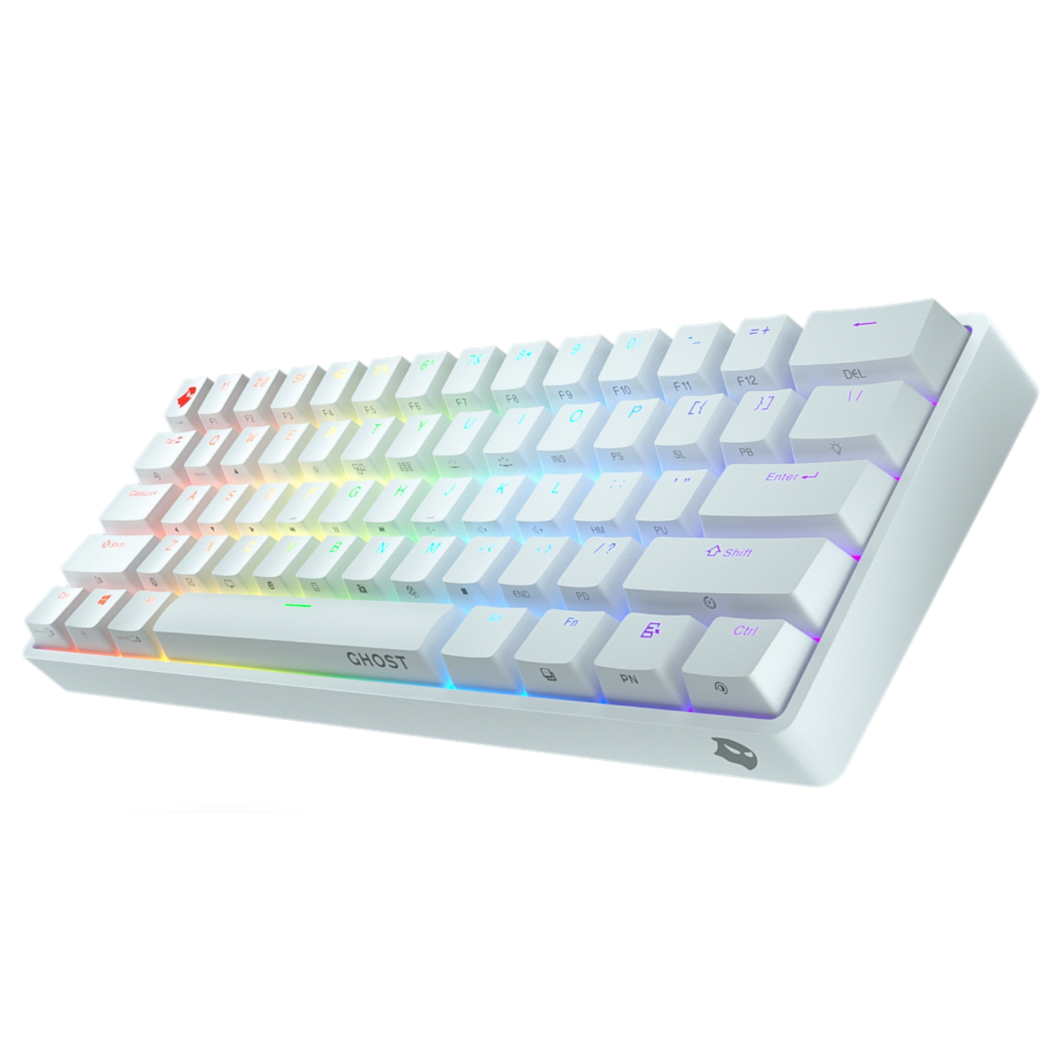 Ghost K1 Wireless Mechanical Keyboard - White