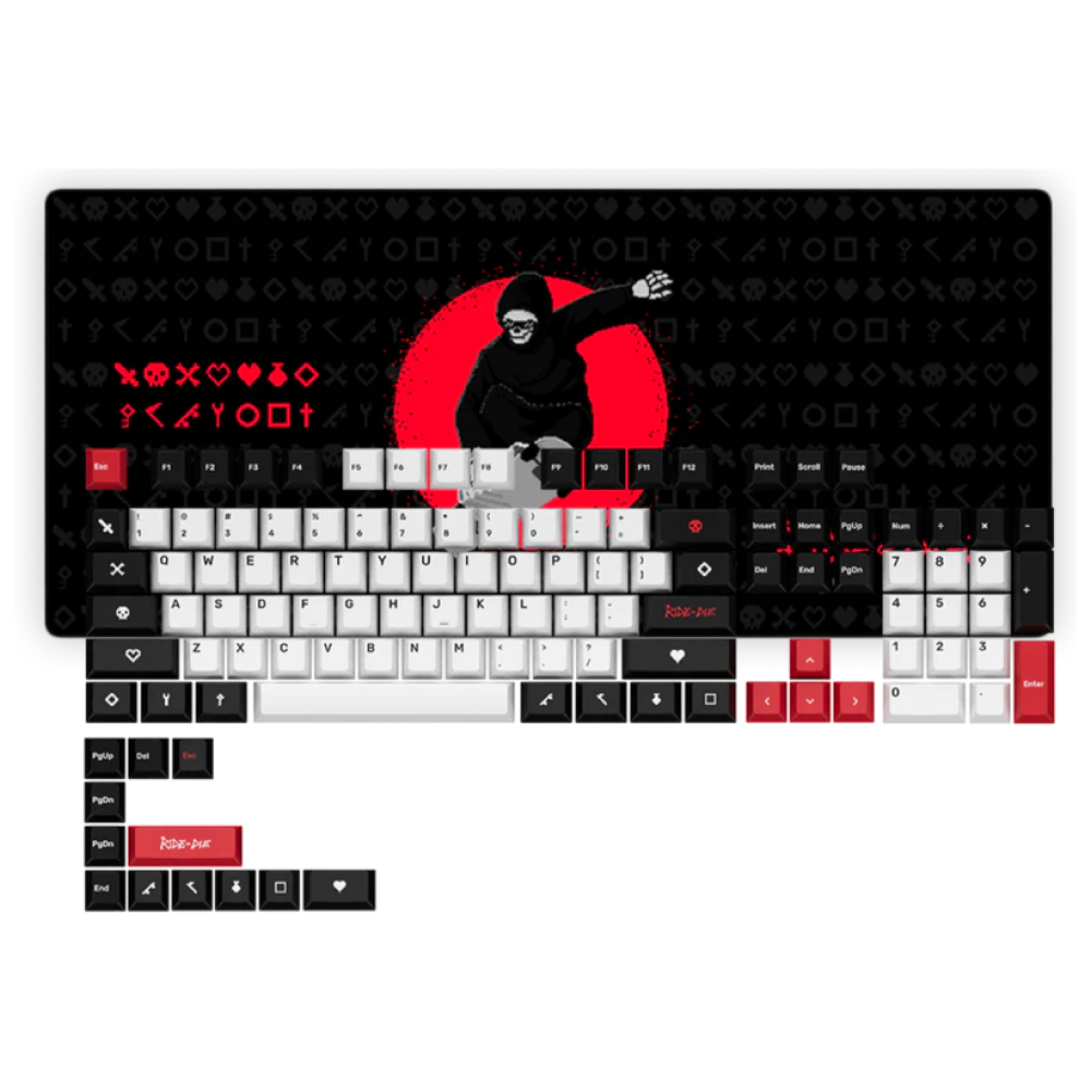 Ride or Die Keycap Combo | Ghost Keyboards