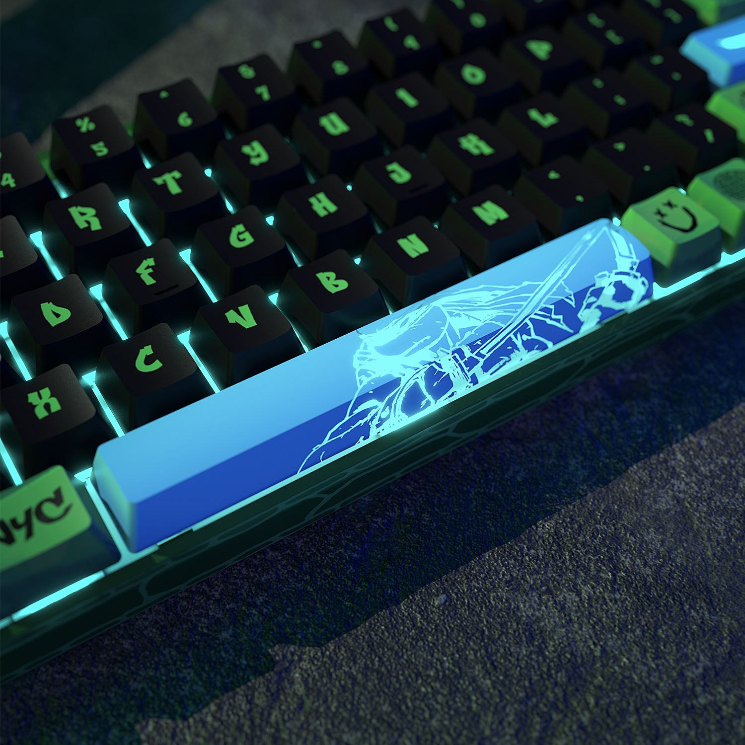 Banshee K68 - Teenage Mutant Ninja Turtle Keyboard