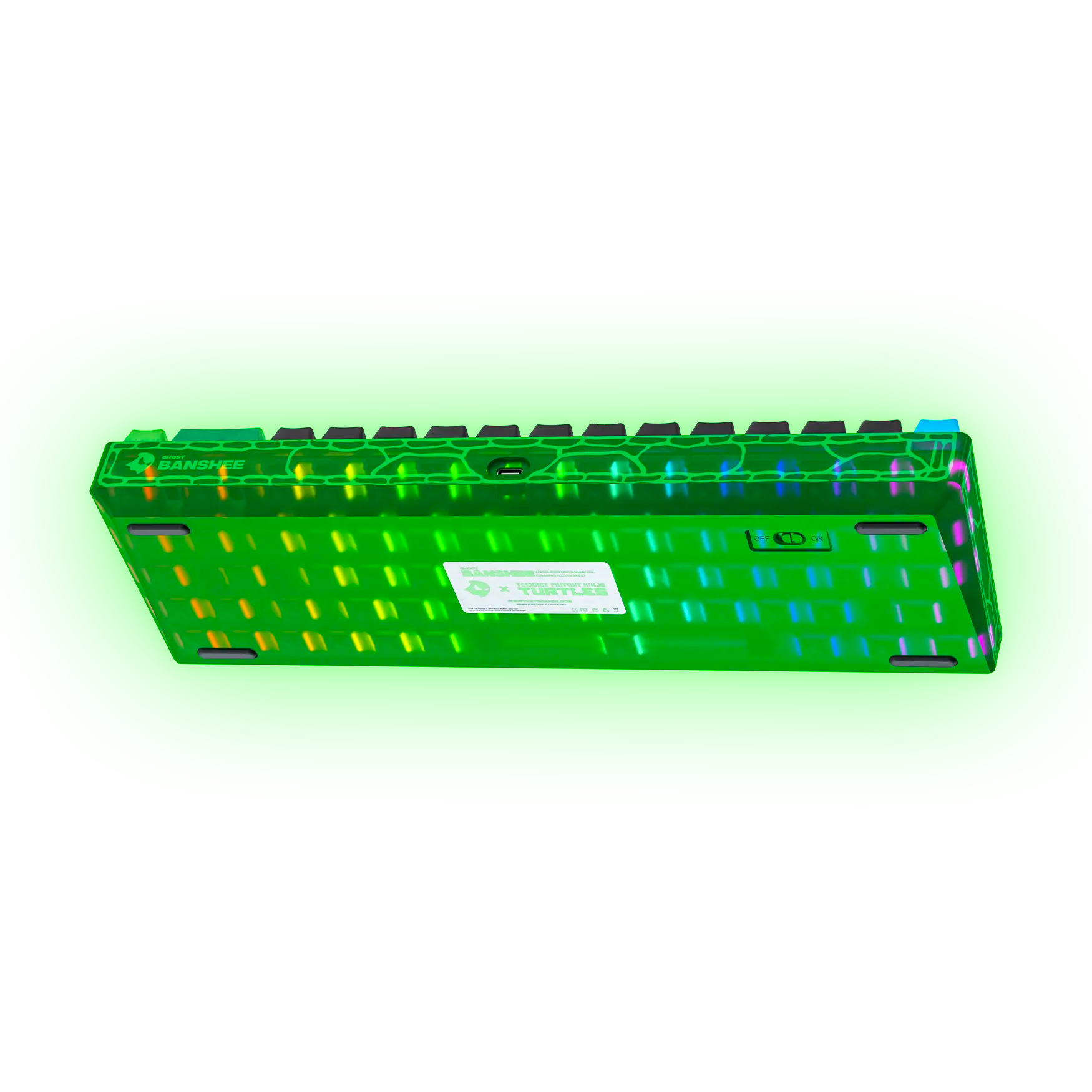 Banshee K68 - Teenage Mutant Ninja Turtle Keyboard