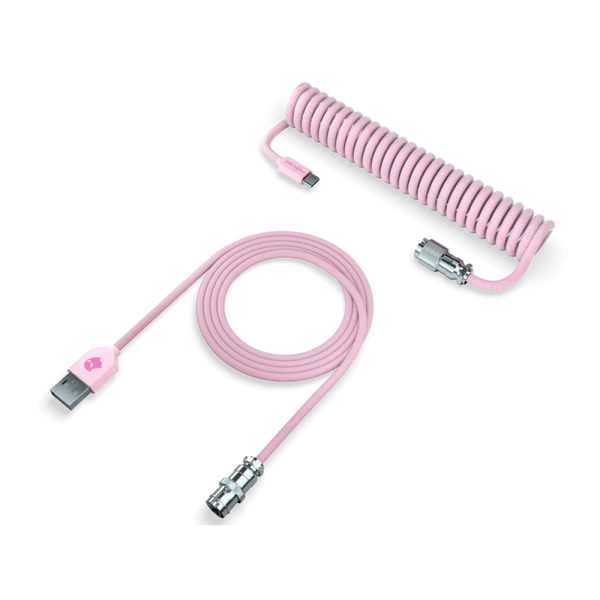 Belle Delphine C1 Coiled Cable | Ghost Keyboards