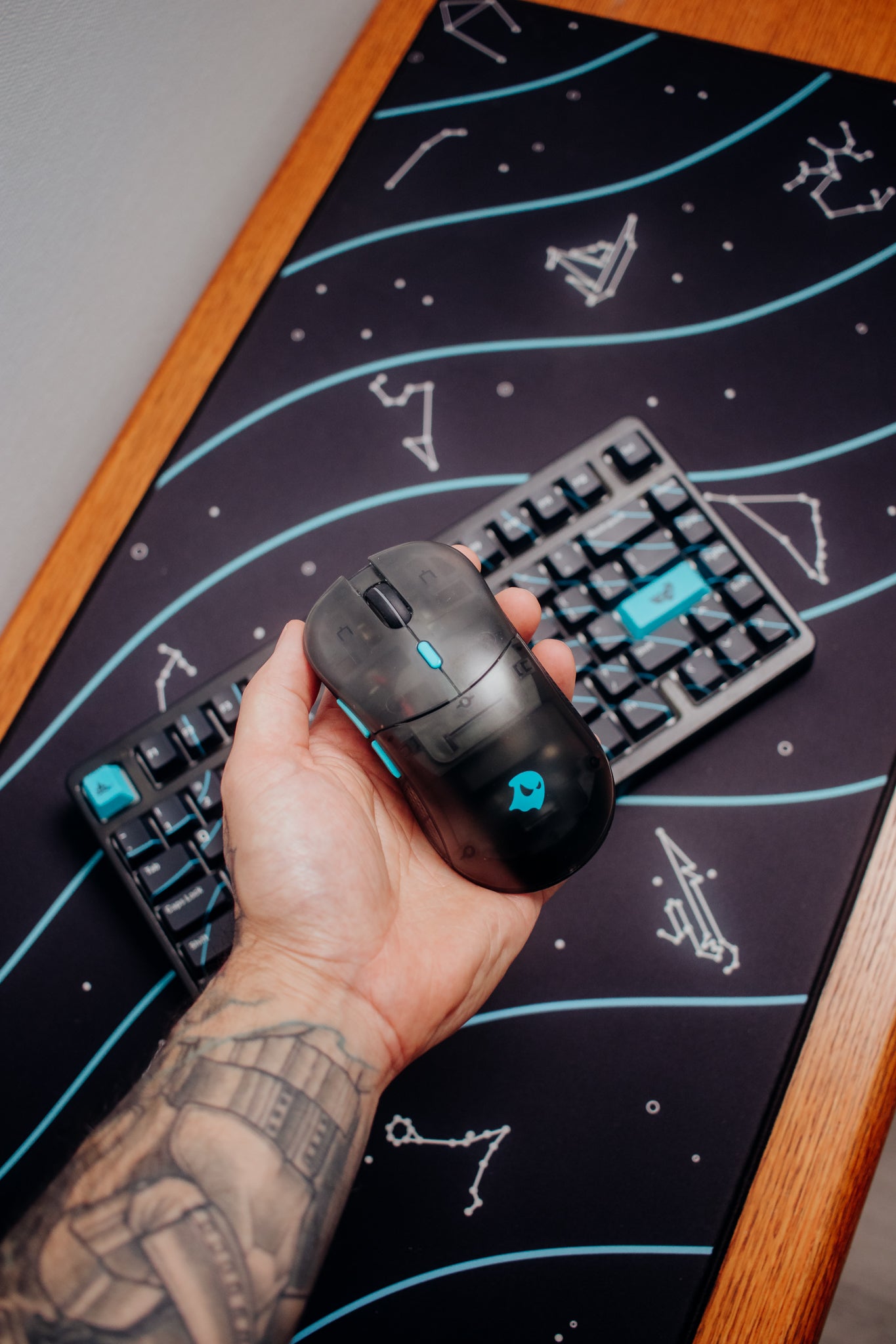 B0aty X Ghost K75 Keyboard Combo - Constellation