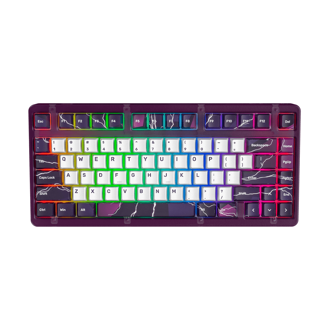NickEh30 x Ghost K75 Mechancial Keyboard - Lightning Energy