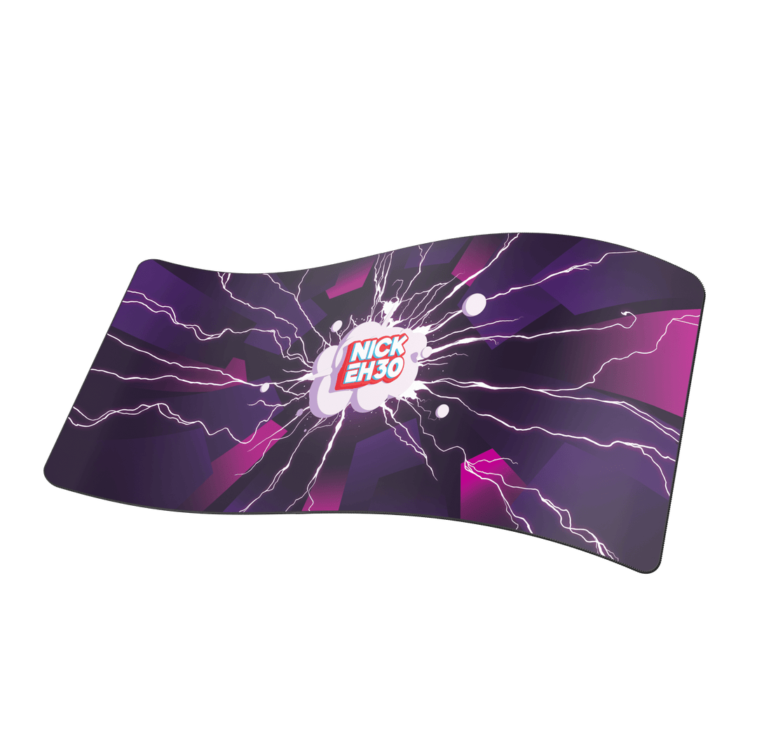 Fearless Fame Ghost Doodle Mouse Pad
