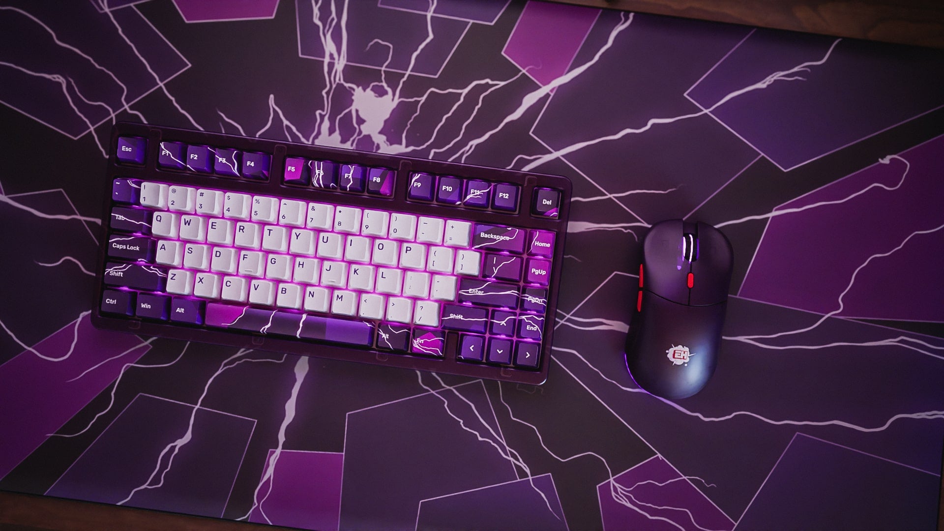 NickEh30 x Ghost K75 Keyboard Combo - Lightning Energy