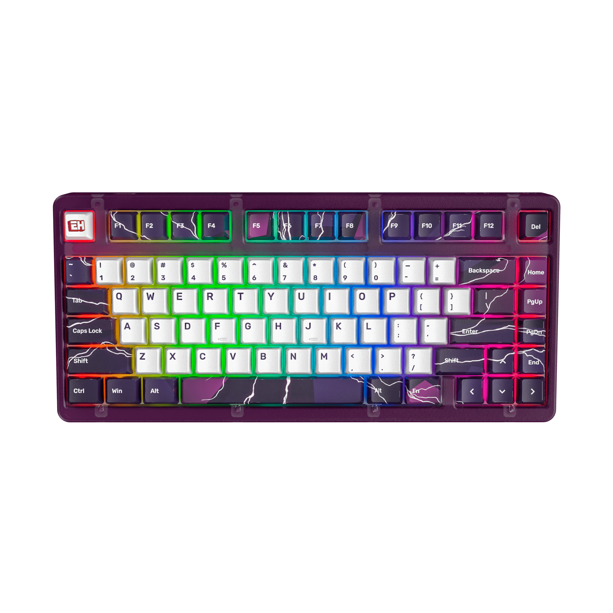 NickEh30 x Ghost K75 Mechancial Keyboard - Lightning Energy