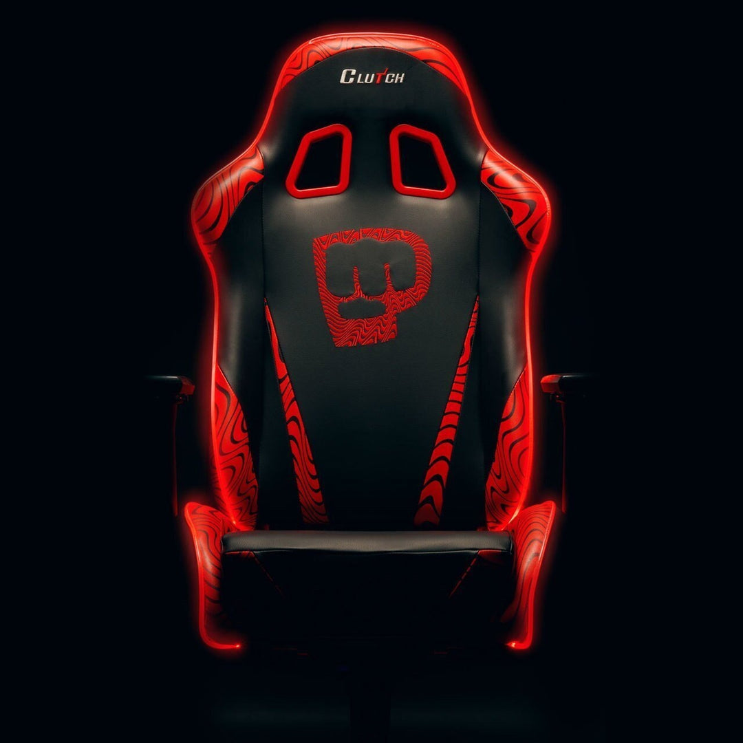 Pewdiepie LED Edition - Throttle Series Gaming Chair Clutch Chairz 