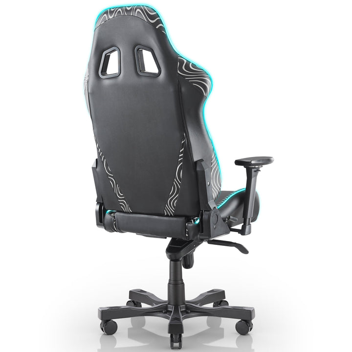 Pewdiepie LED Edition - Throttle Series Black Gaming Chair Clutch Chairz 