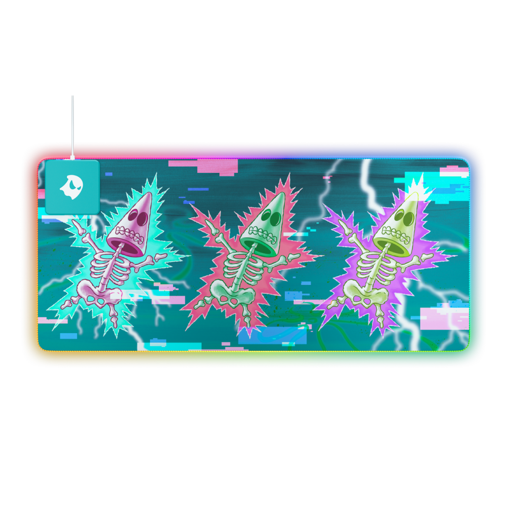 SpongeBob P1 Skeleton Patrick RGB Mousepad - L