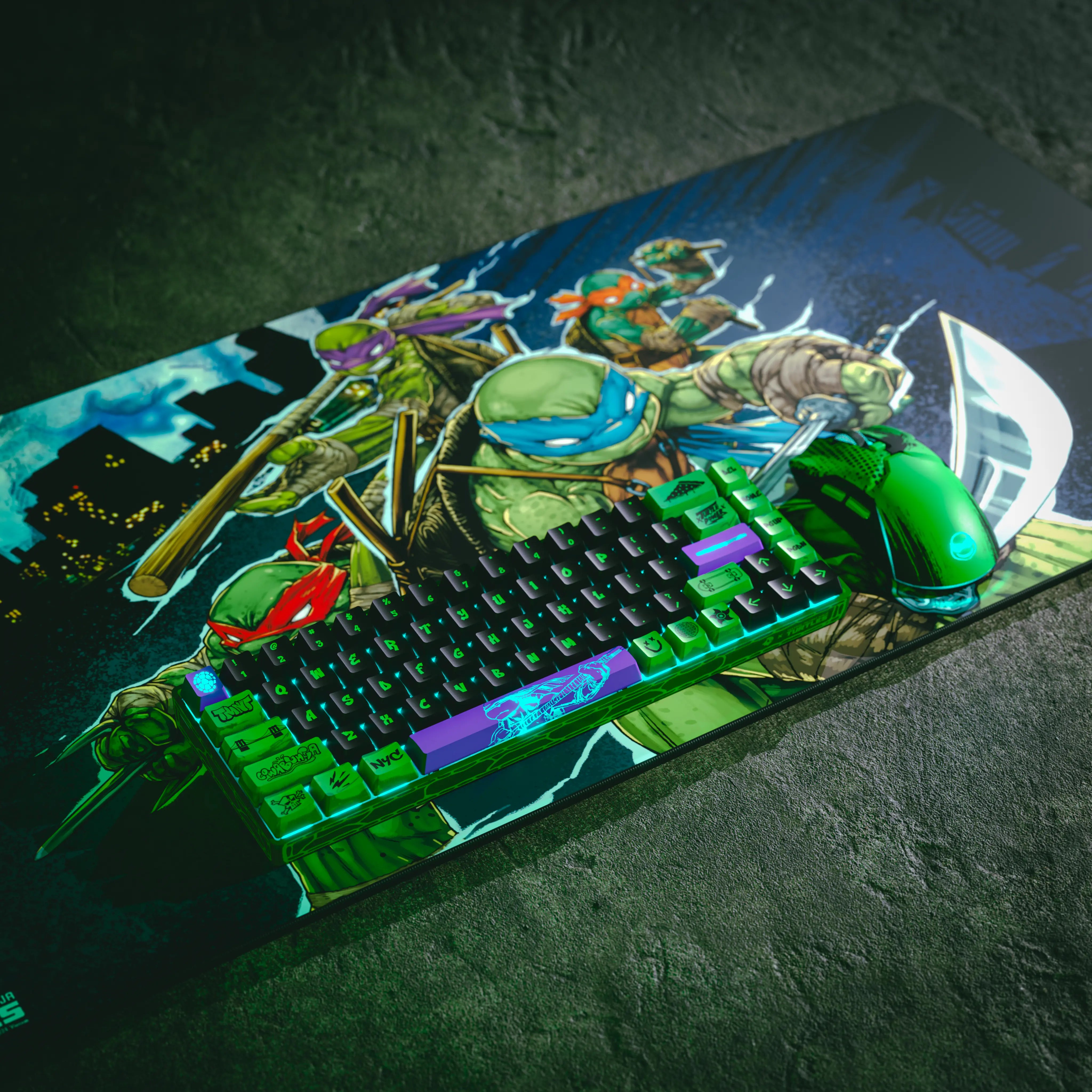 Teenage Mutant Ninja Turtles X Ghost Keyboards
