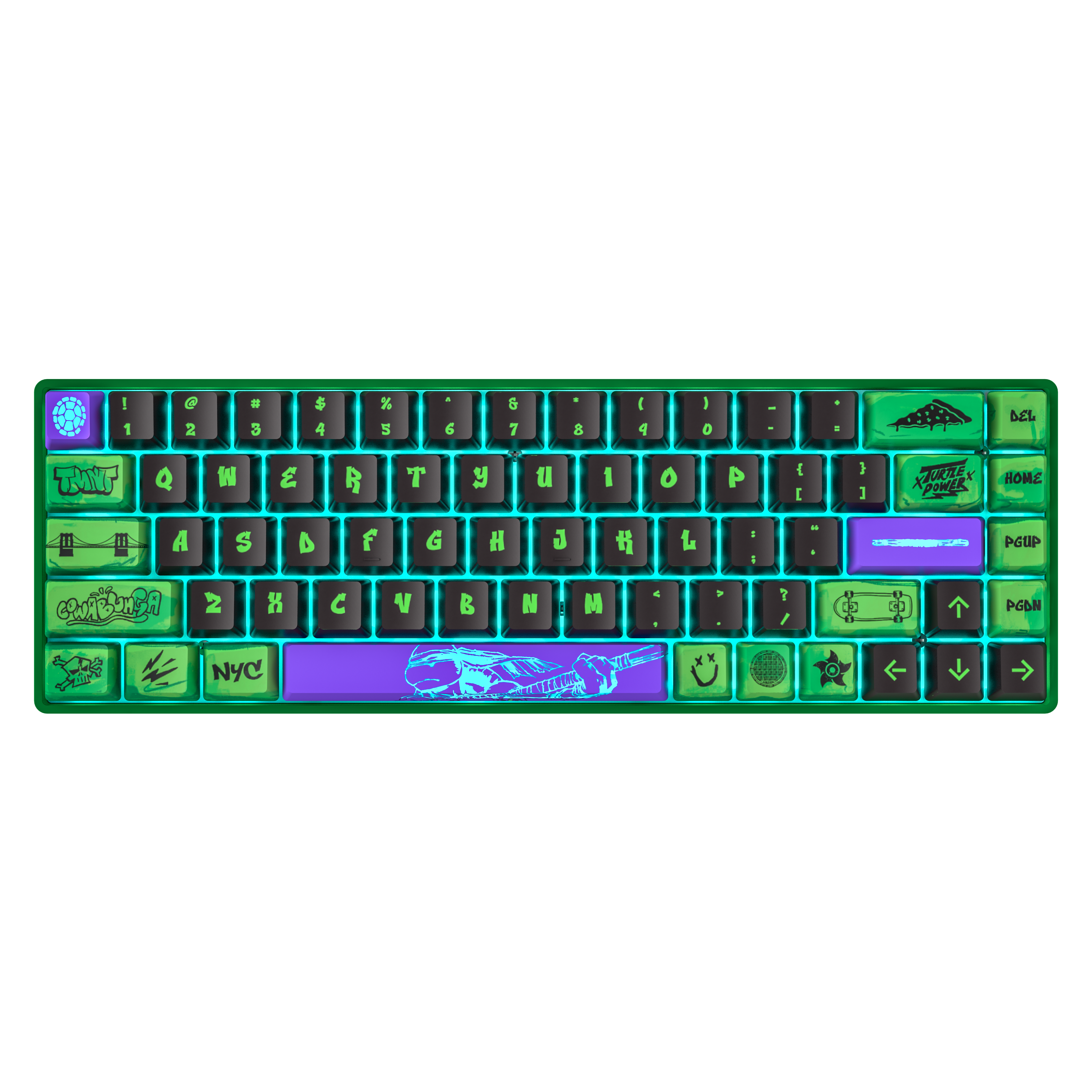 Banshee K68 - Teenage Mutant Ninja Turtle Keyboard