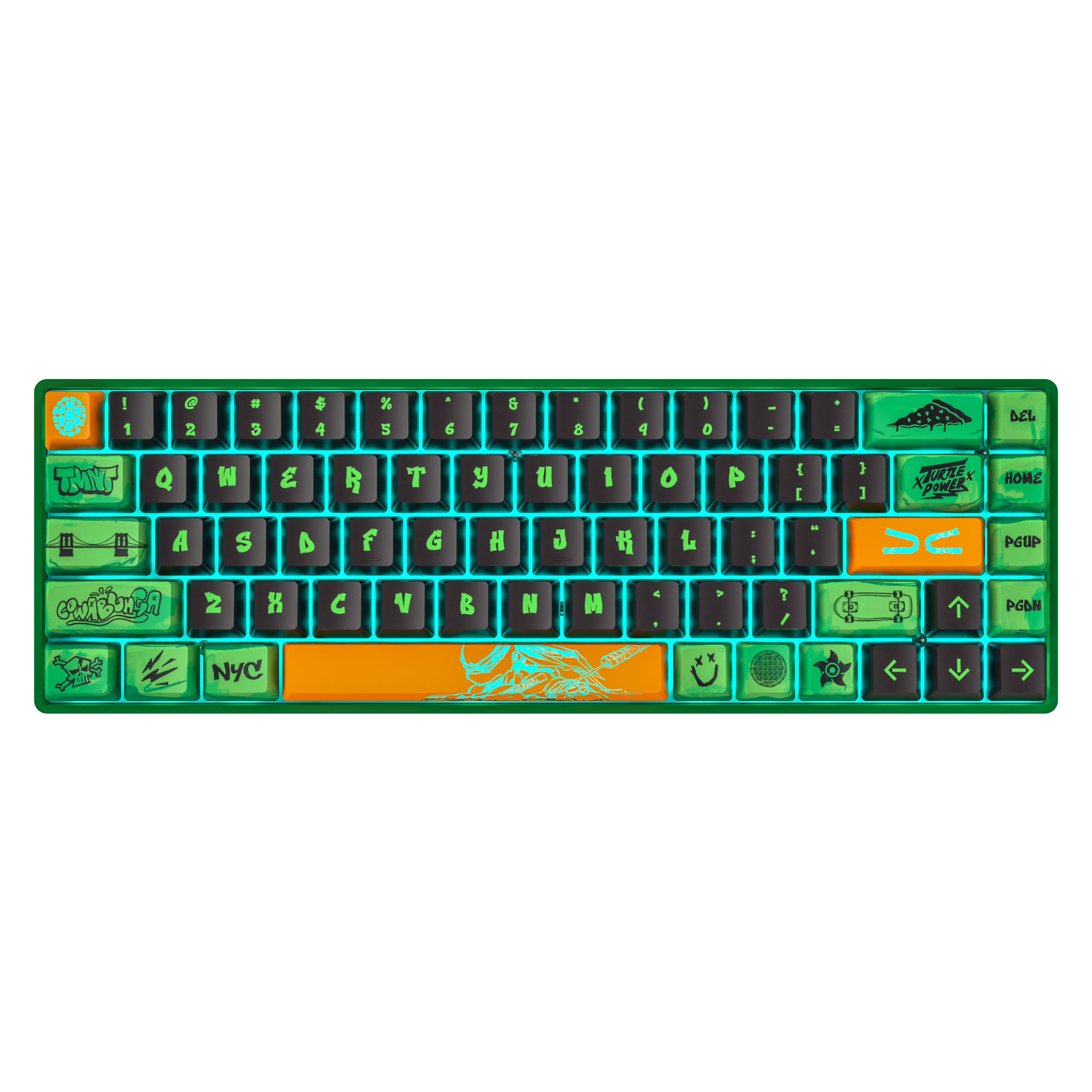 Banshee K68 - Teenage Mutant Ninja Turtle Keyboard