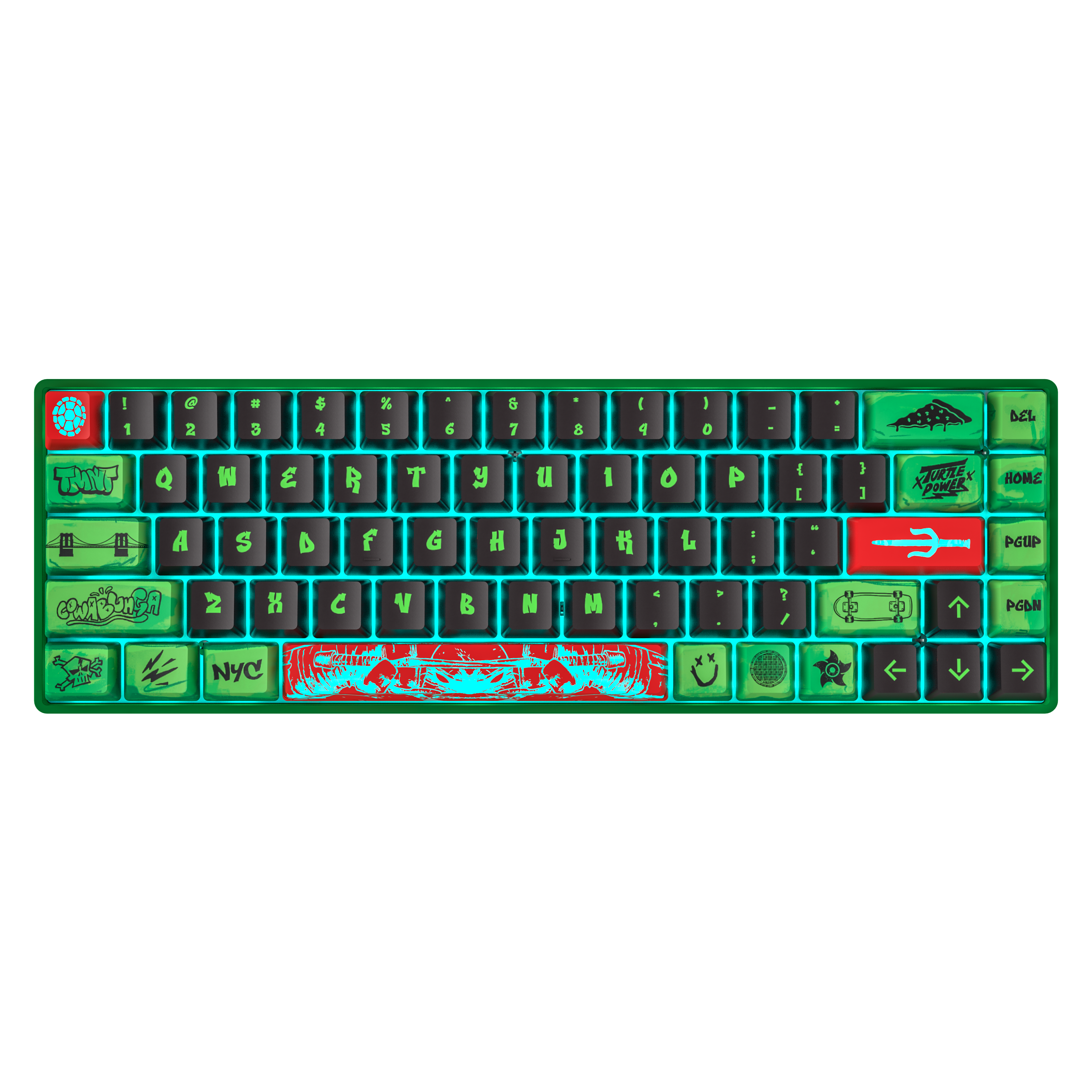 Banshee K68 - Teenage Mutant Ninja Turtle Keyboard