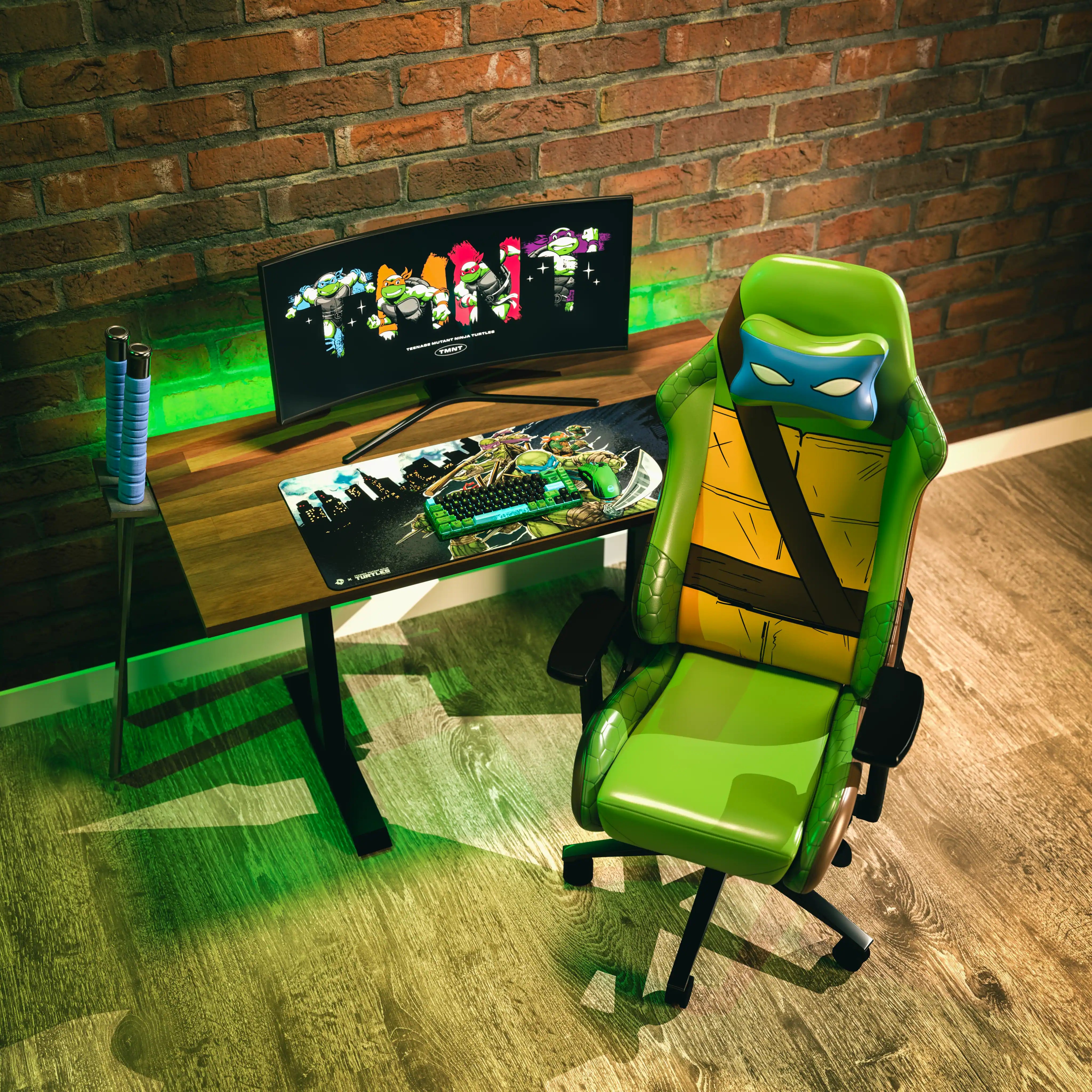 TMNT Leonardo Limited Edition Gaming Chair - Sentinel Series