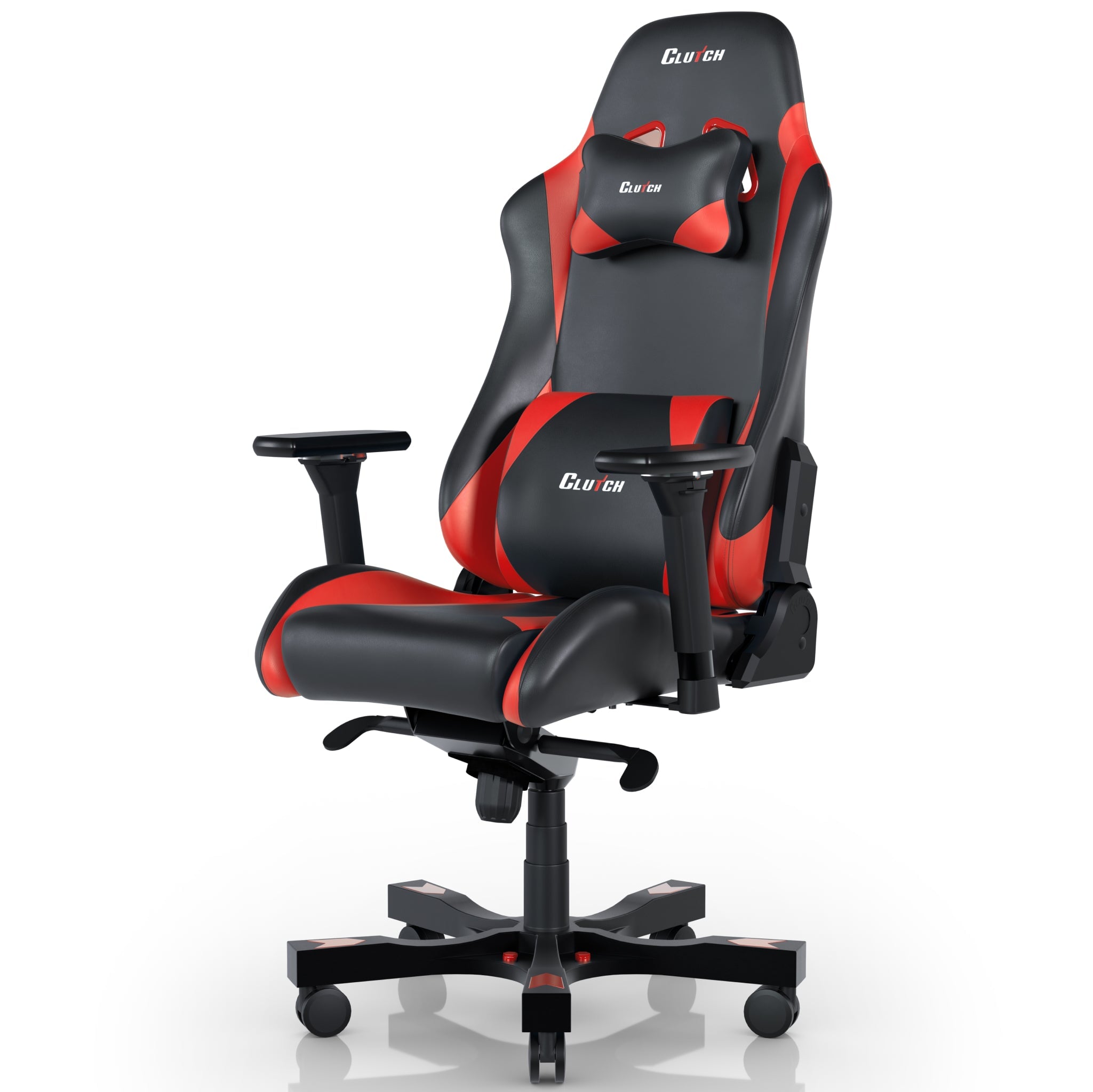 Throttle Series - Alpha (Large-XL) Gaming Chair Clutch Chairz Red 