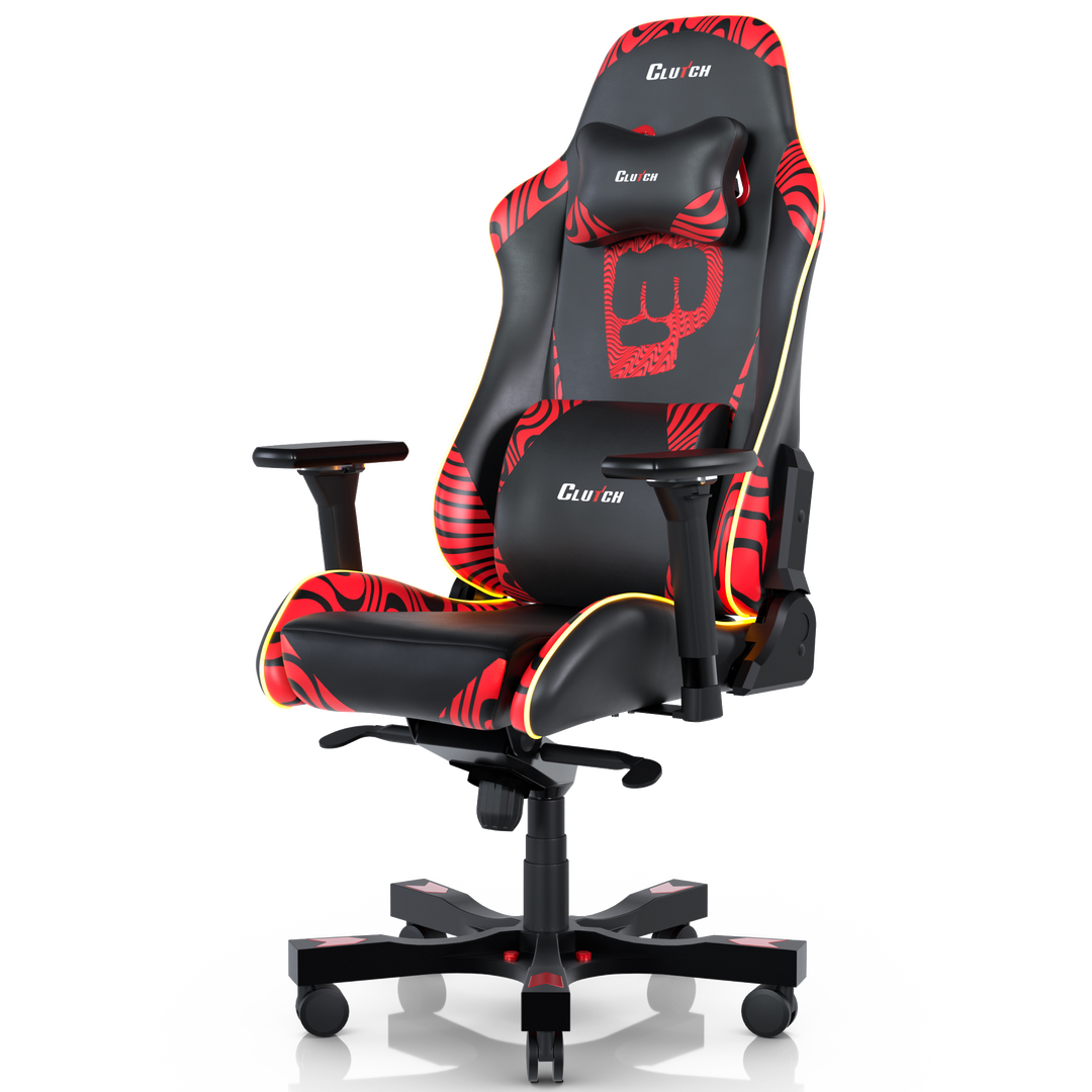 Pewdiepie Red Edition Gaming Chair Clutch Chairz