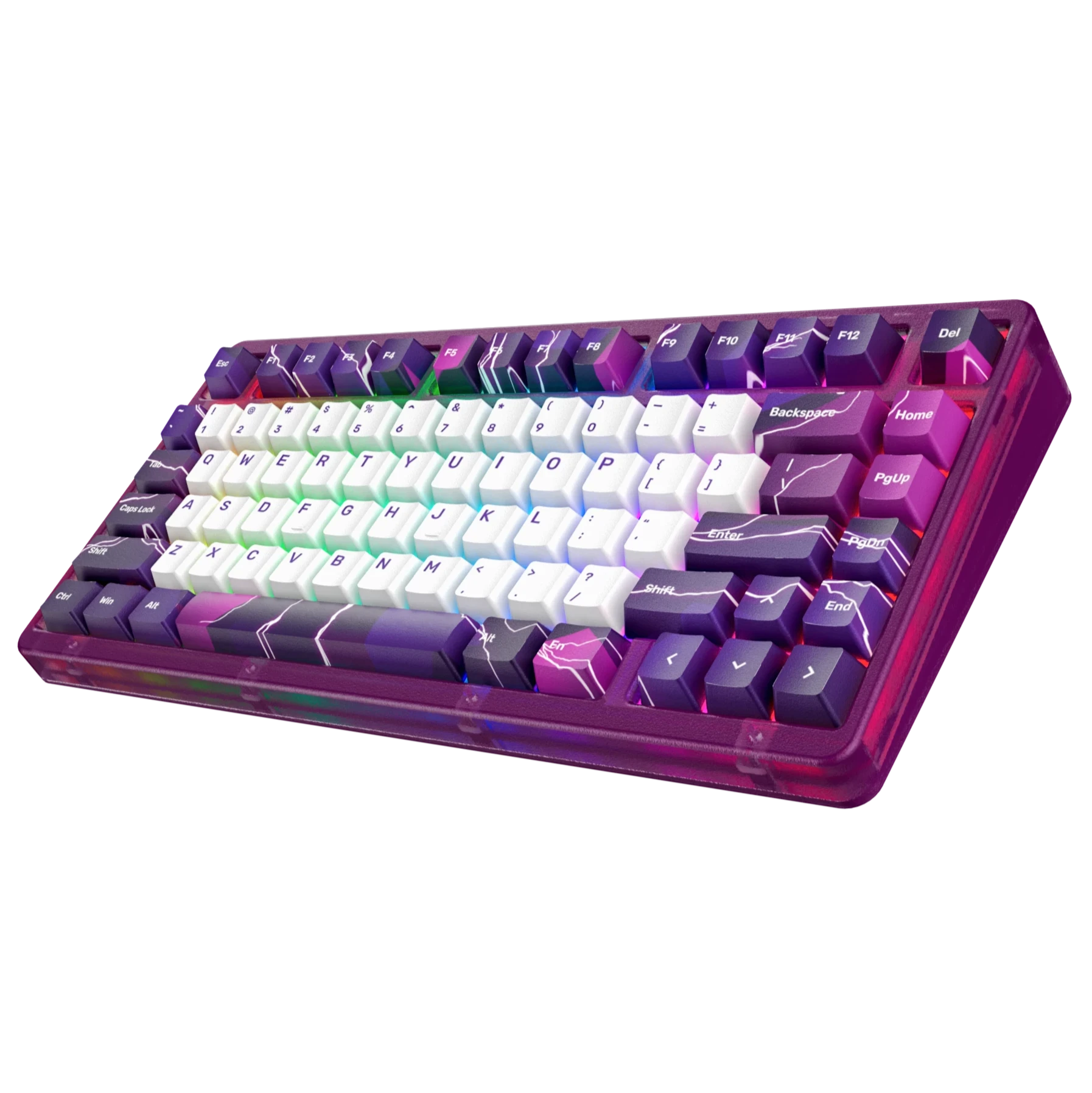 NickEh30 x Ghost K75 Mechancial Keyboard - Lightning Energy