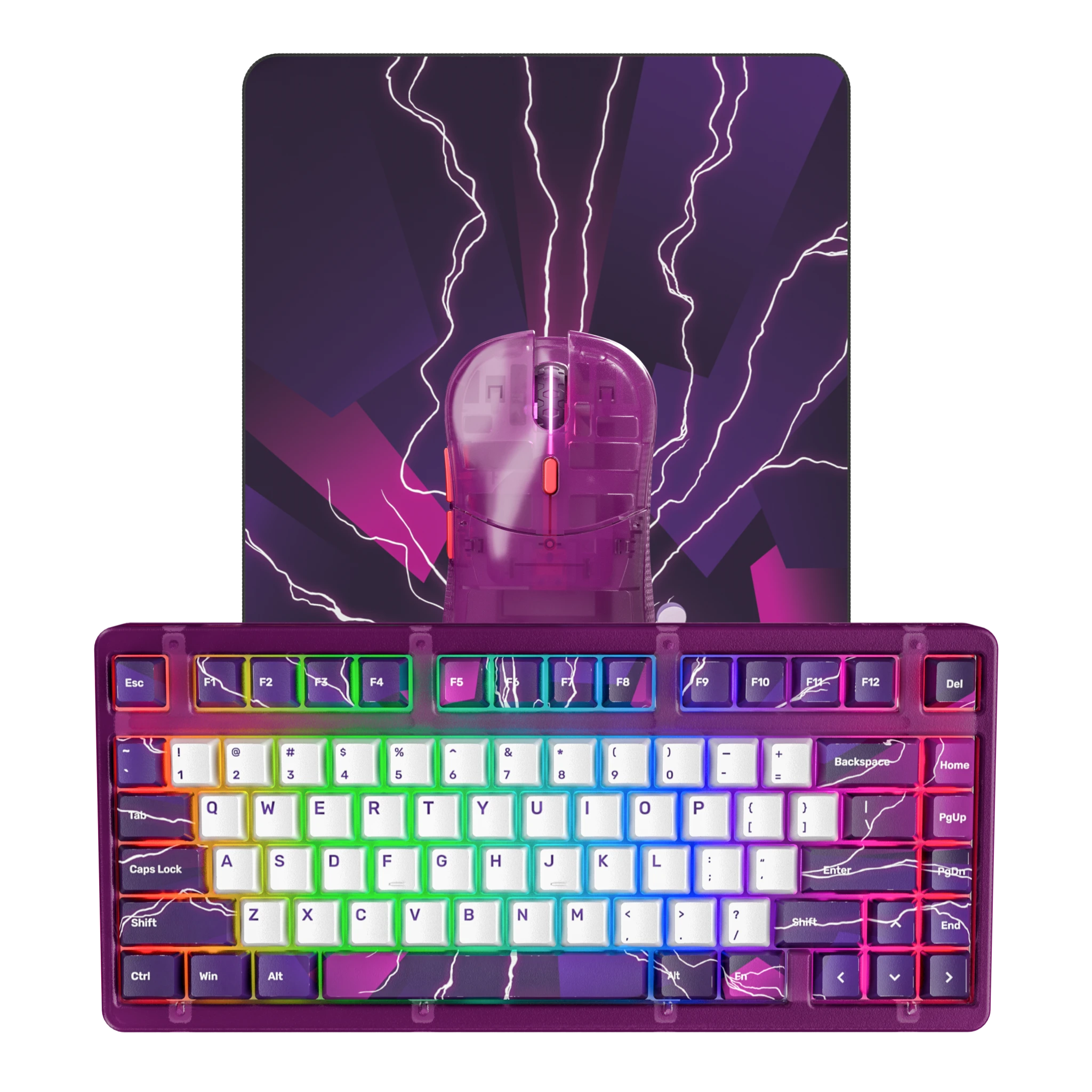 NickEh30 x Ghost K75 Keyboard Combo - Lightning Energy