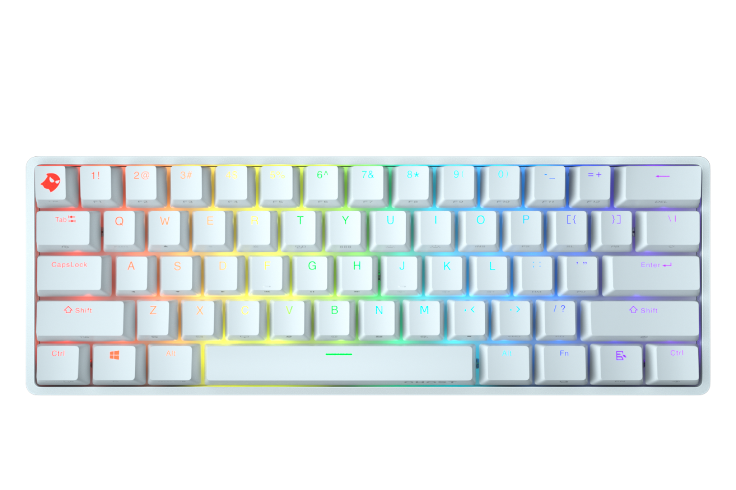 Ghost K1 Wireless Mechanical Keyboard - White