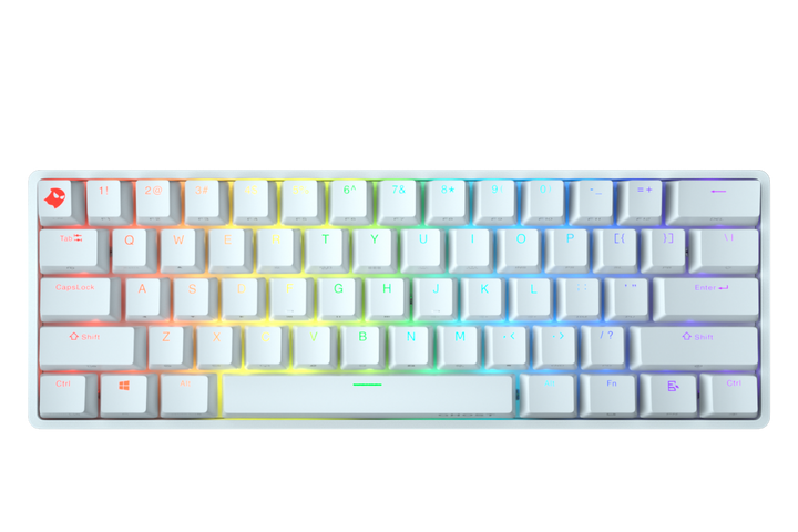Ghost K1 Wireless Mechanical Keyboard - White
