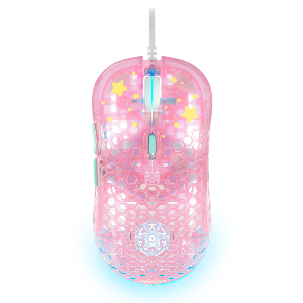 Kawaii Anime Girl M1 UltraLight Gaming Mouse